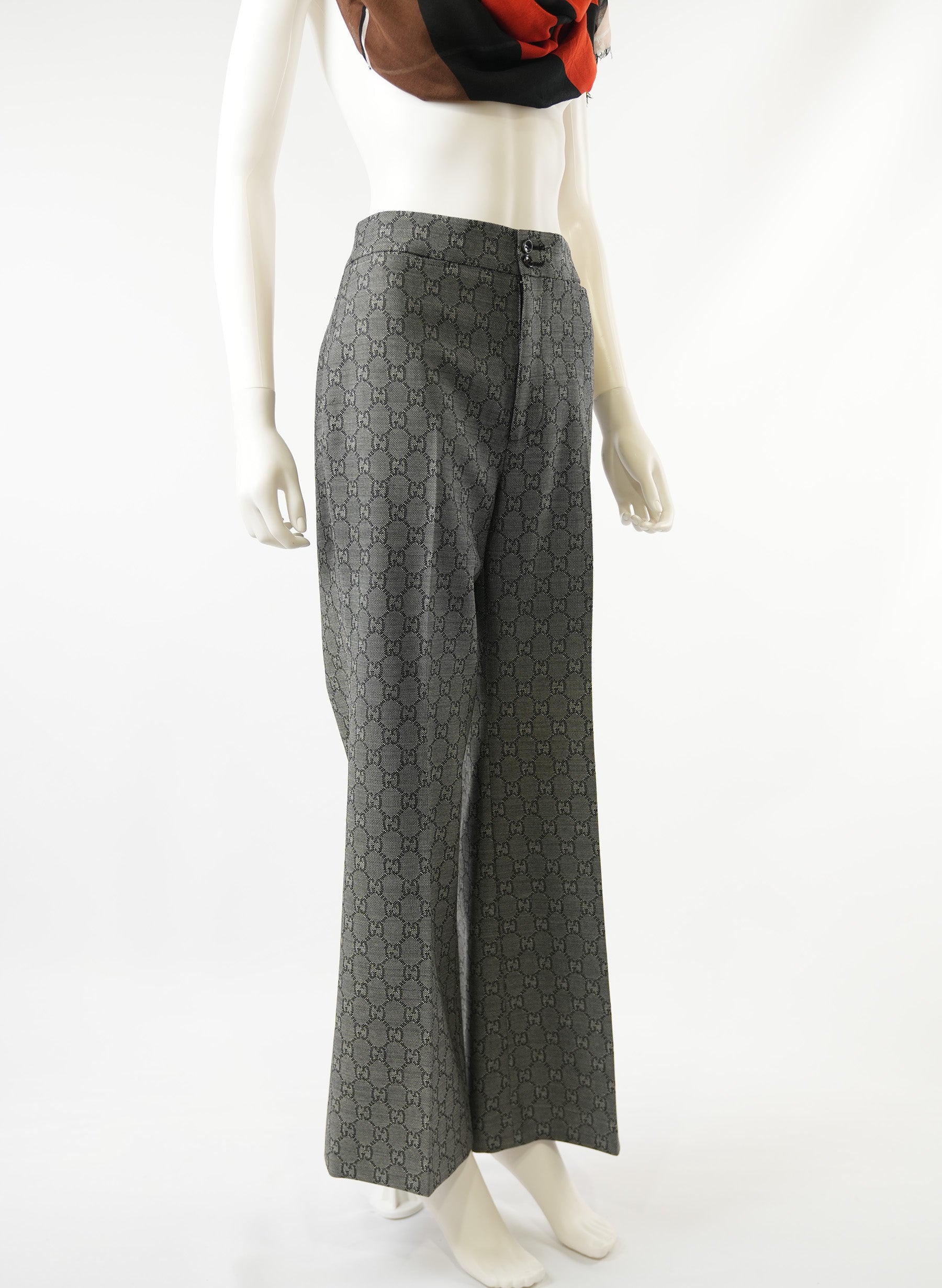 Pantalon Gucci GG gris