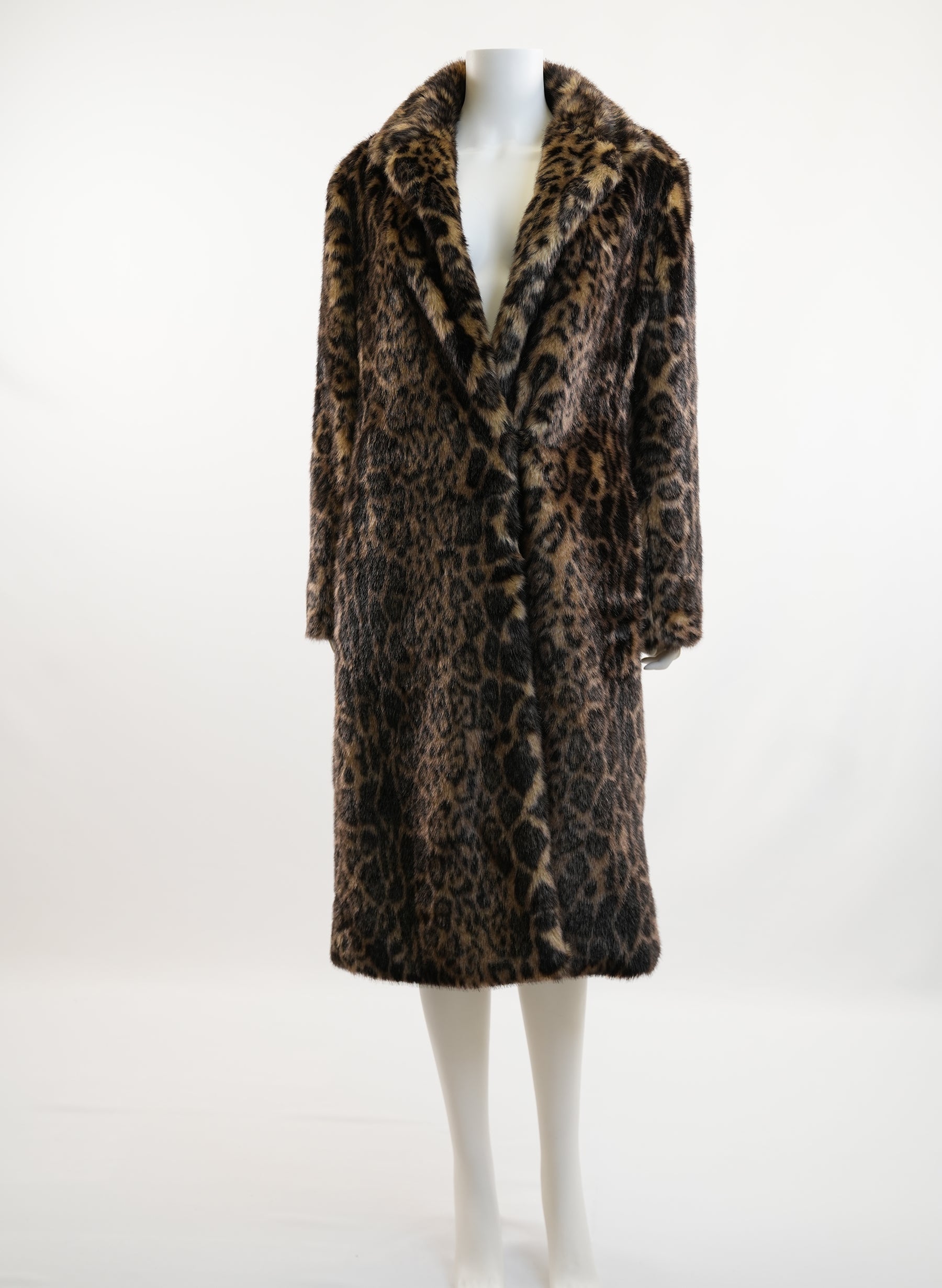 Nili Lotan Leopard Print Shearling Coat