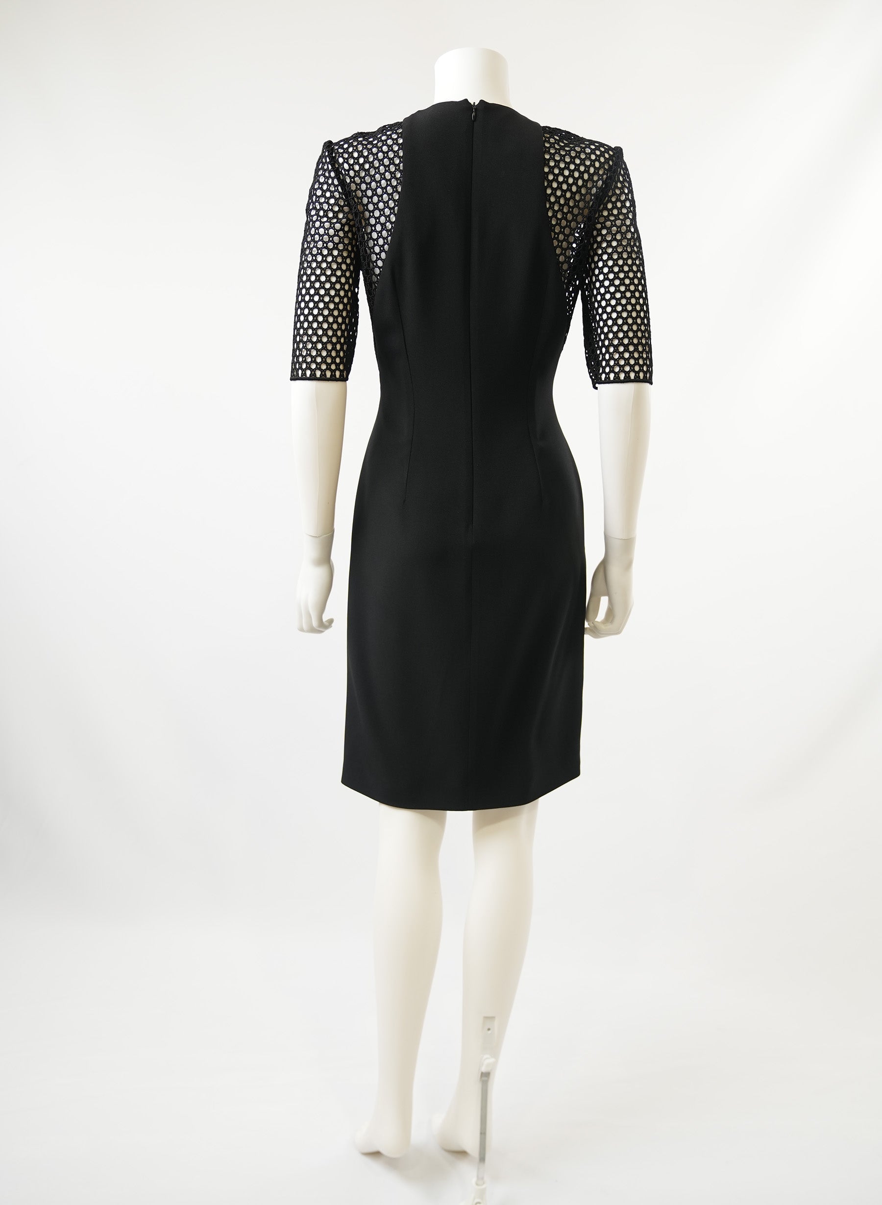 Stella McCartney Black April Illusion Dress