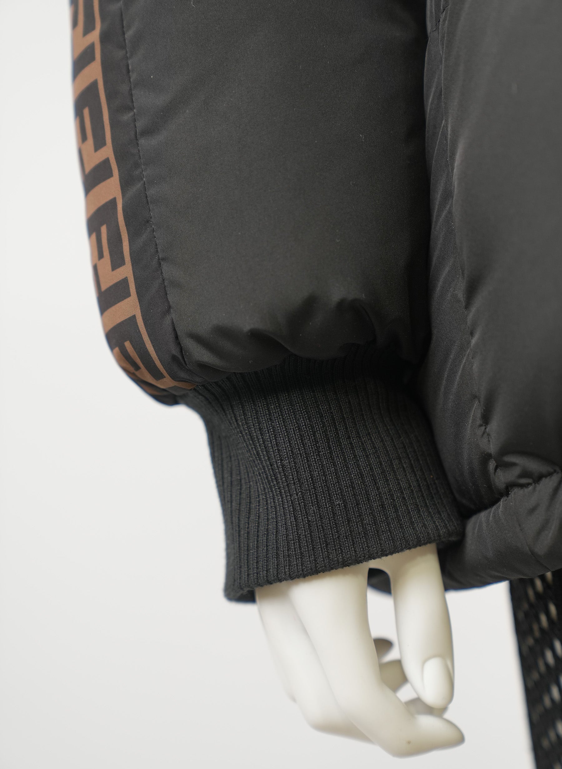 Fendi Reversible Black Down Forever Puffer Jacket