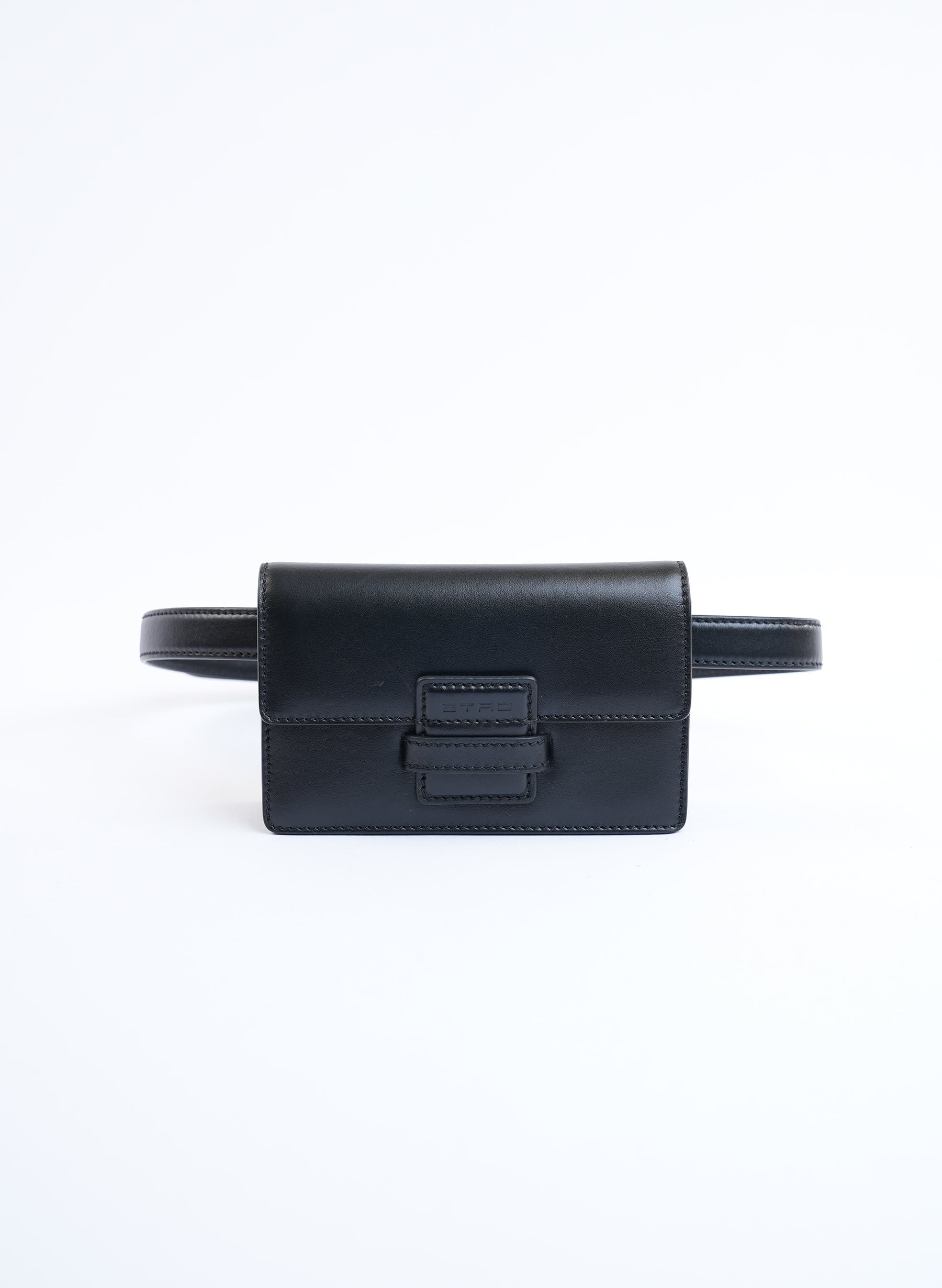 Etro Black Belt Bag