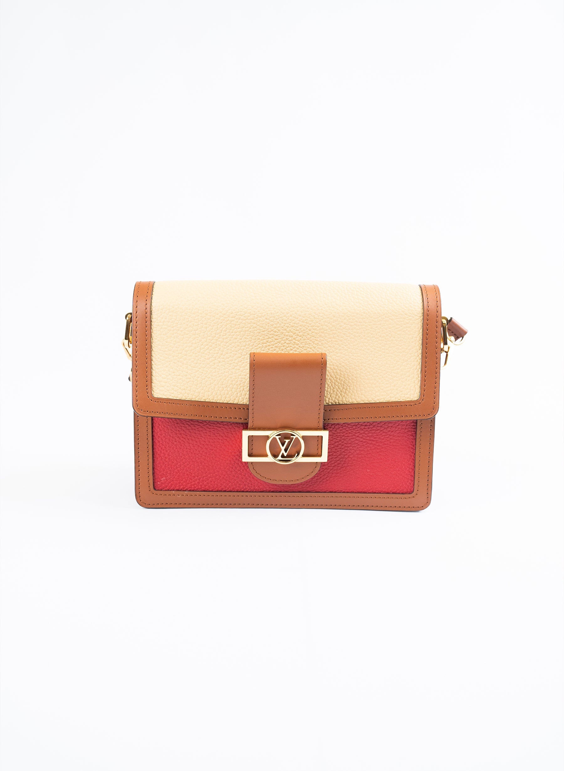 Sac bandoulière Louis Vuitton Dauphine en cuir