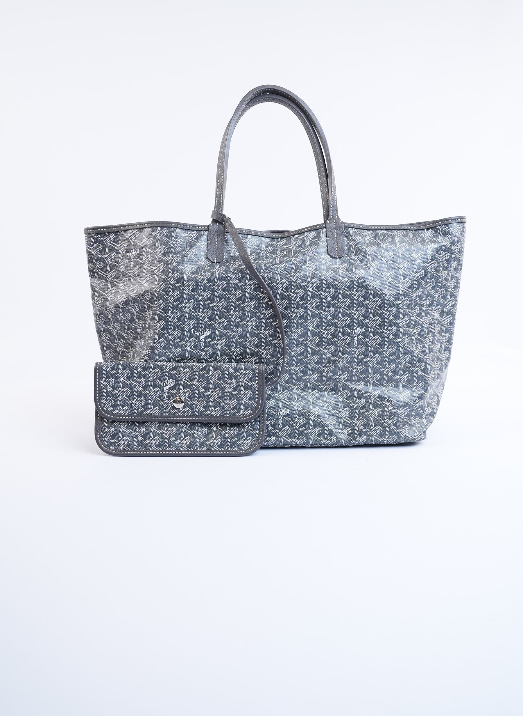 Goyard Saint Louis Cabas GM gris foncé