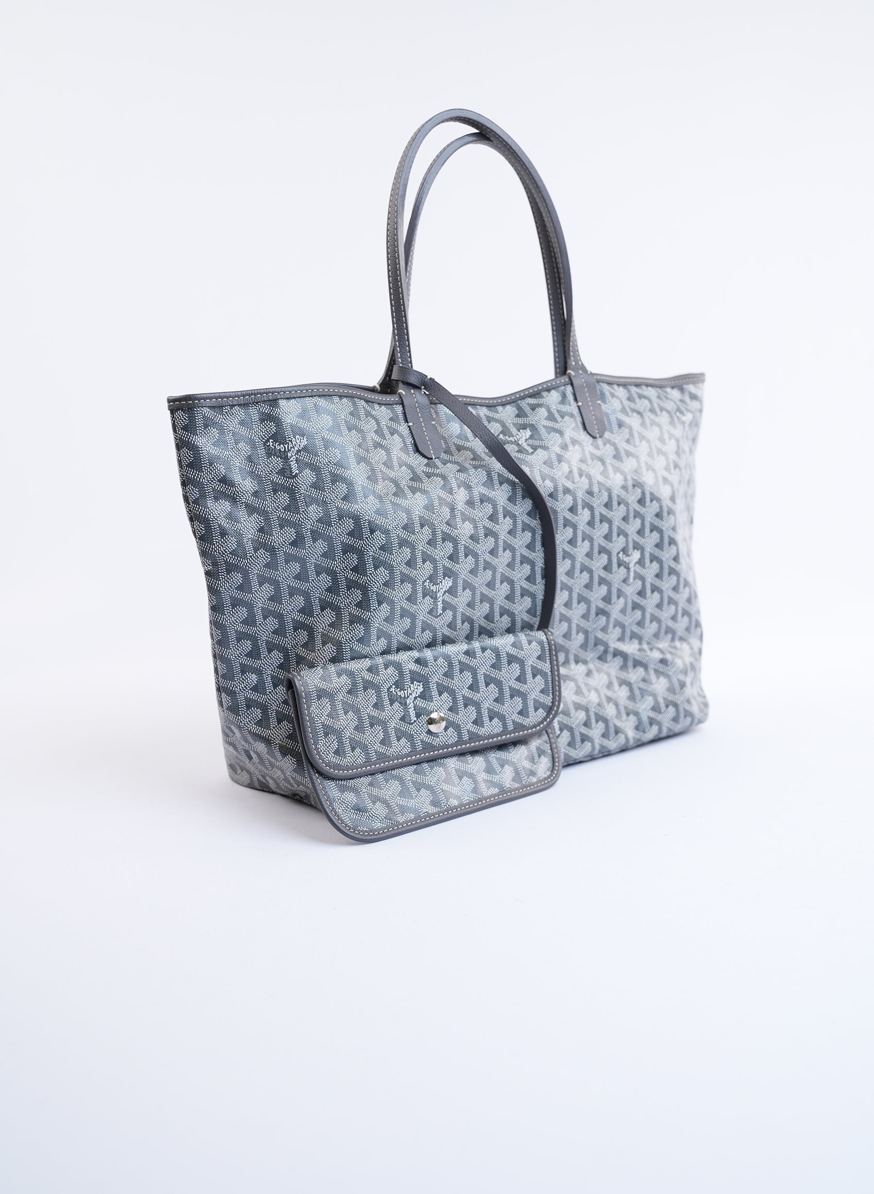 Goyard Saint Louis Cabas GM gris foncé