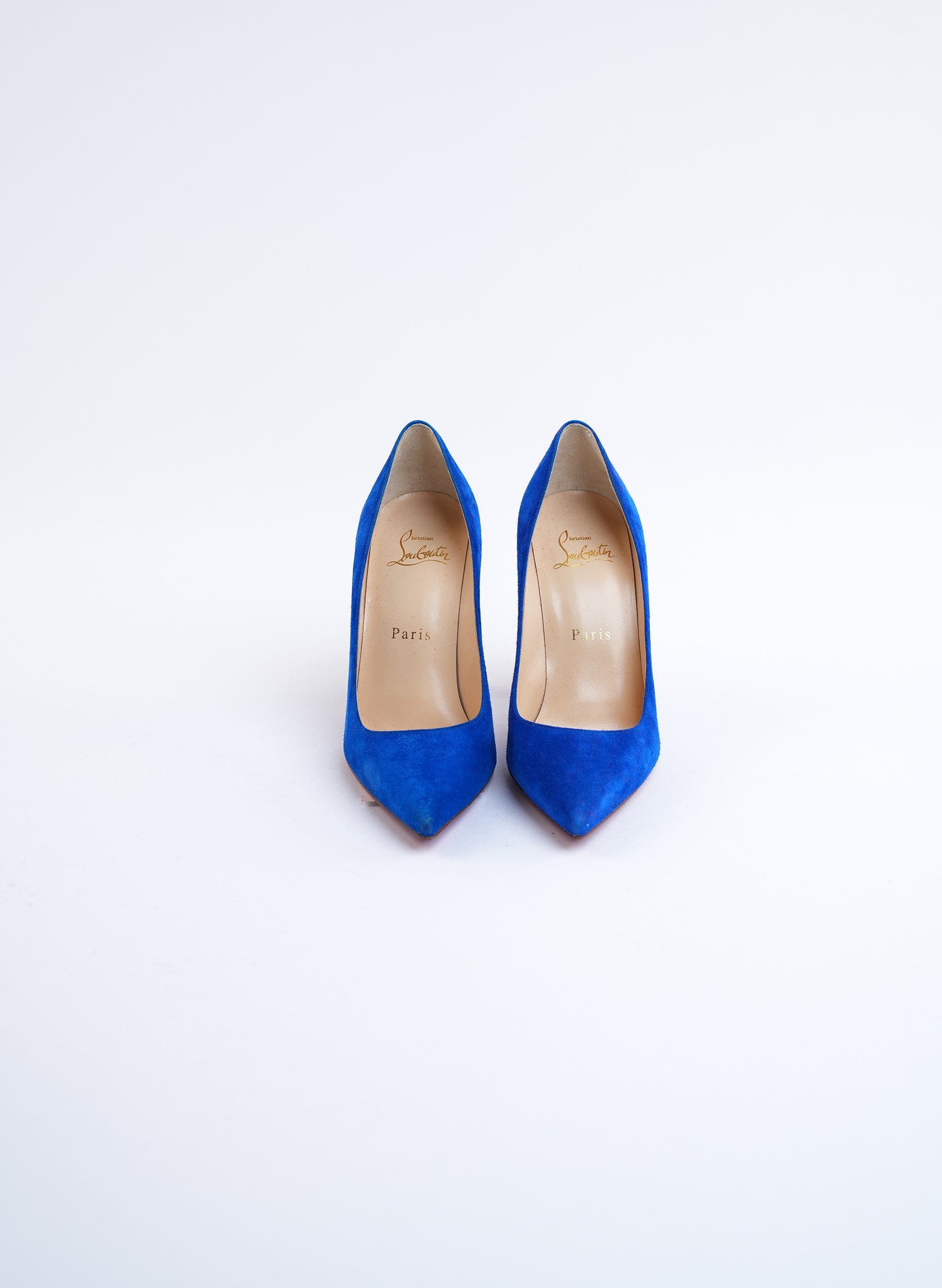 Christian Louboutin Blue Heels