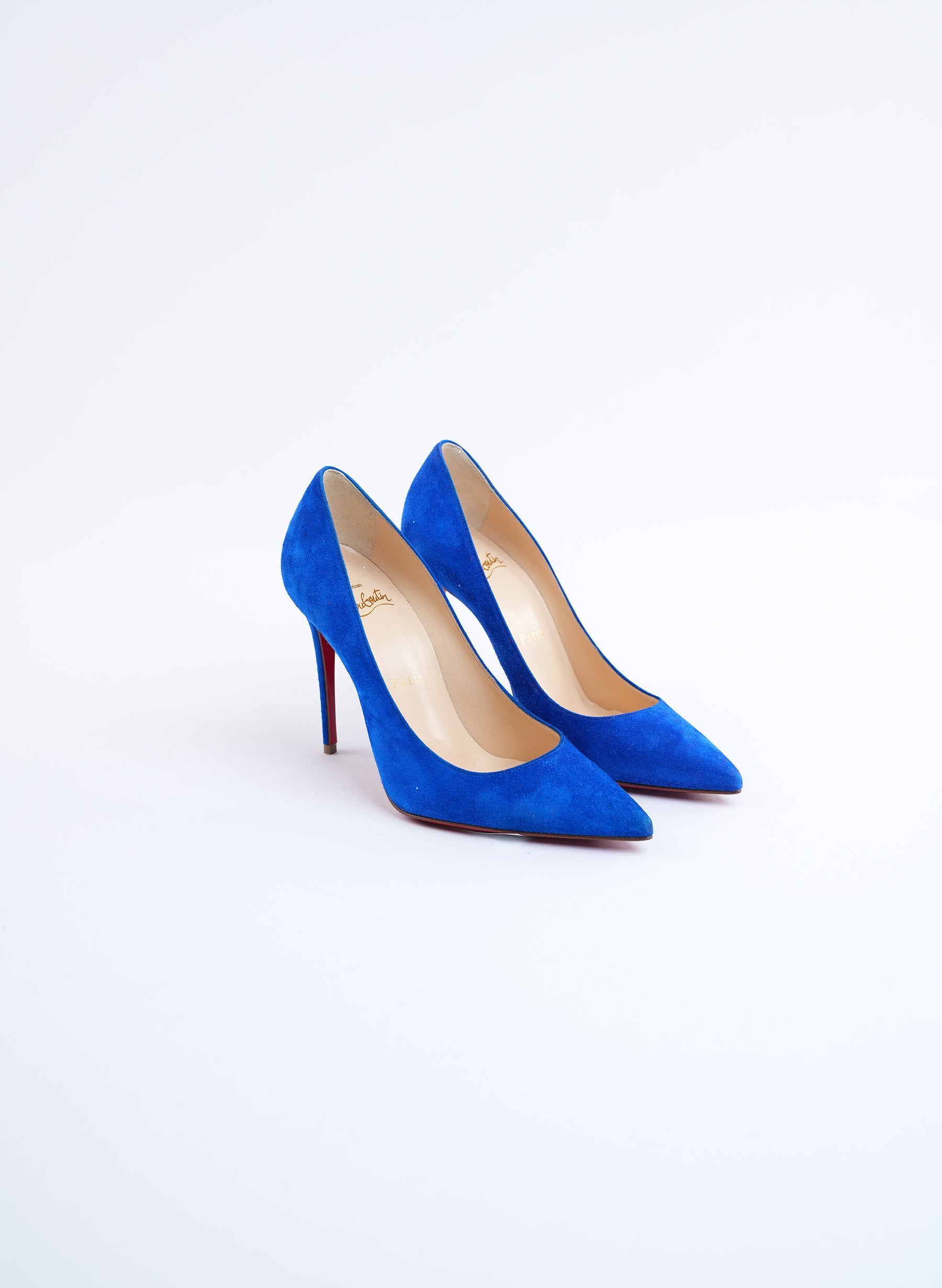 Christian Louboutin Blue Heels