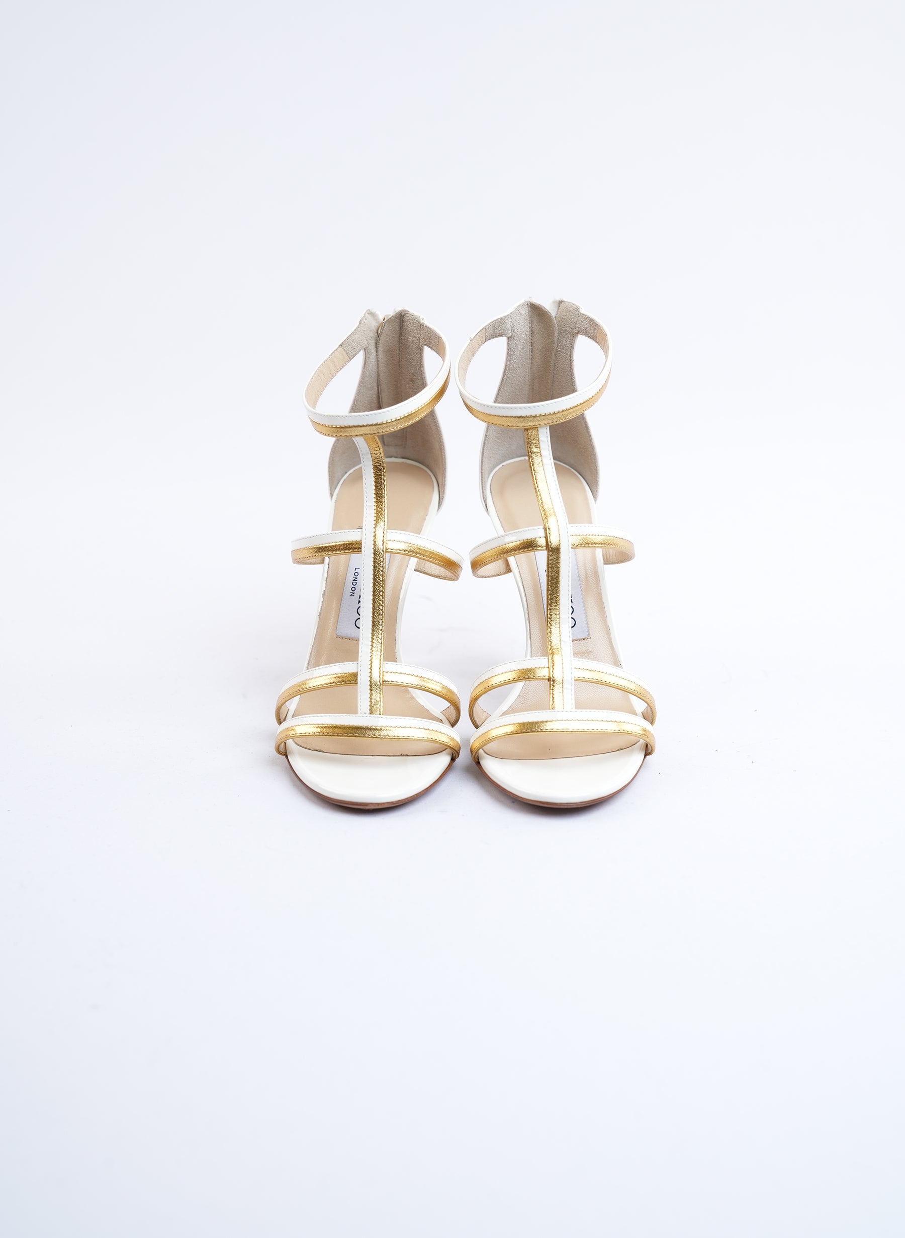 Sandales gladiateur à bride en T Jimmy Choo