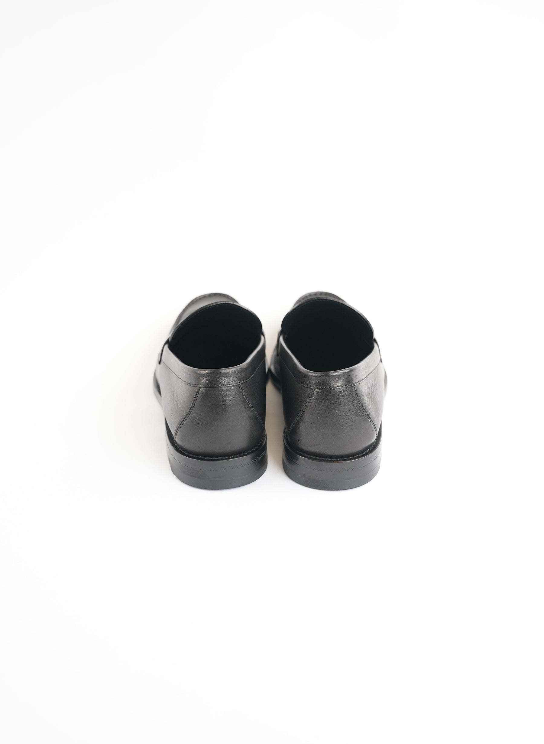 Louis Vuitton Calfskin Black Loafers