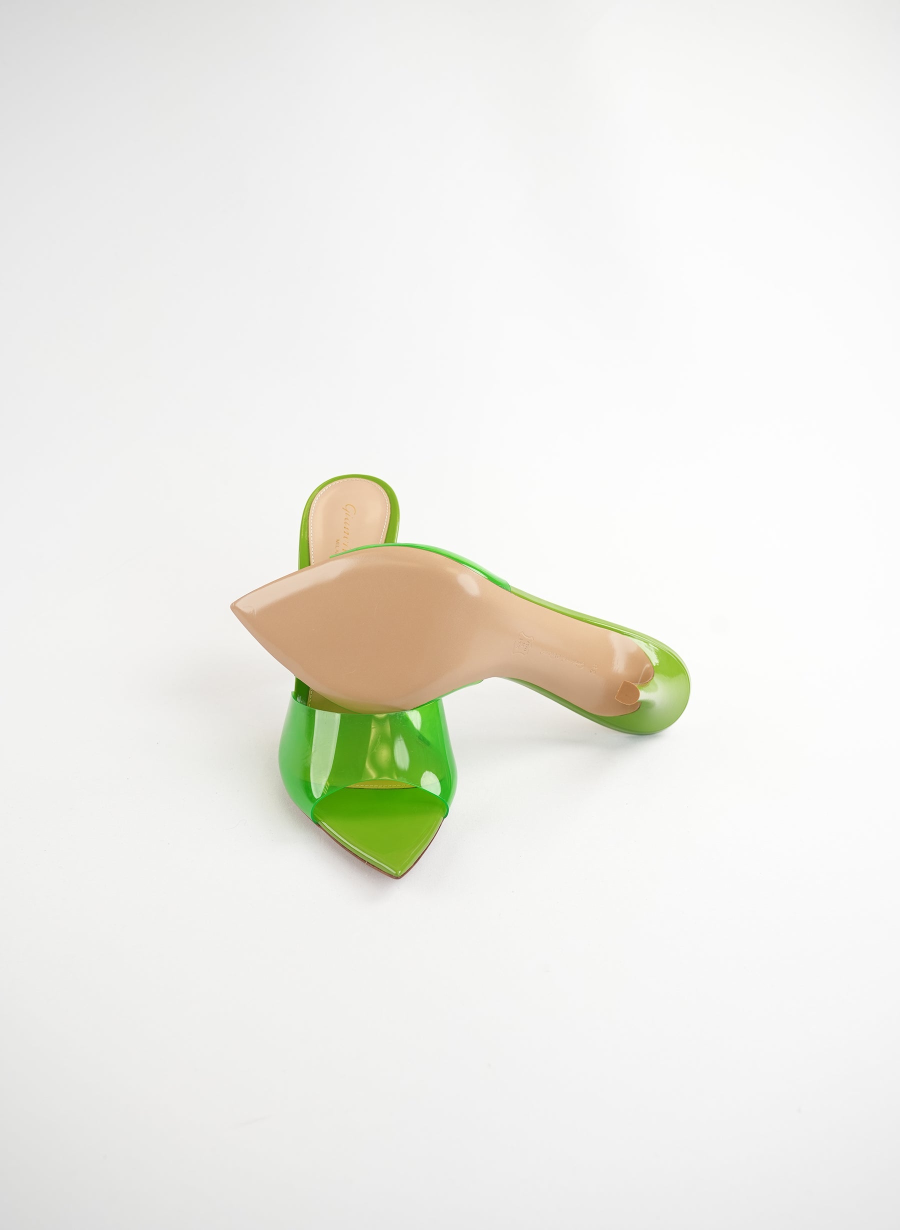 Gianvito Rossi - Sandales à talons Elle vertes