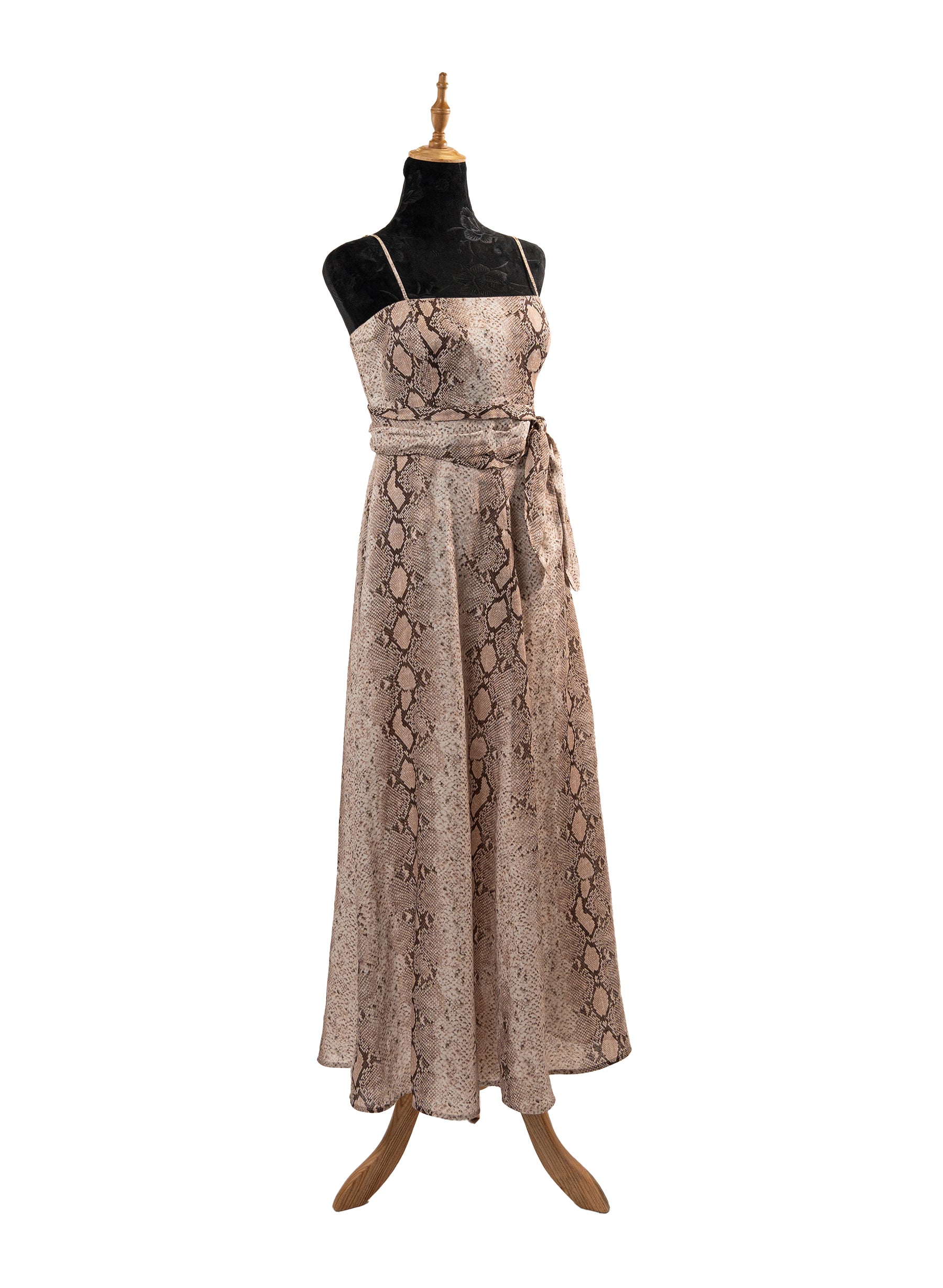 Robe midi imprimée python Bellitude de Zimmermann