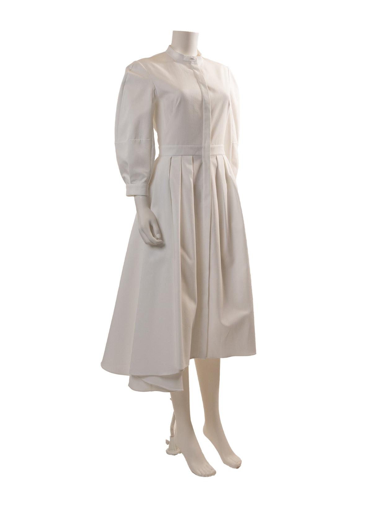 Robe-chemise asymétrique Alexander McQueen
