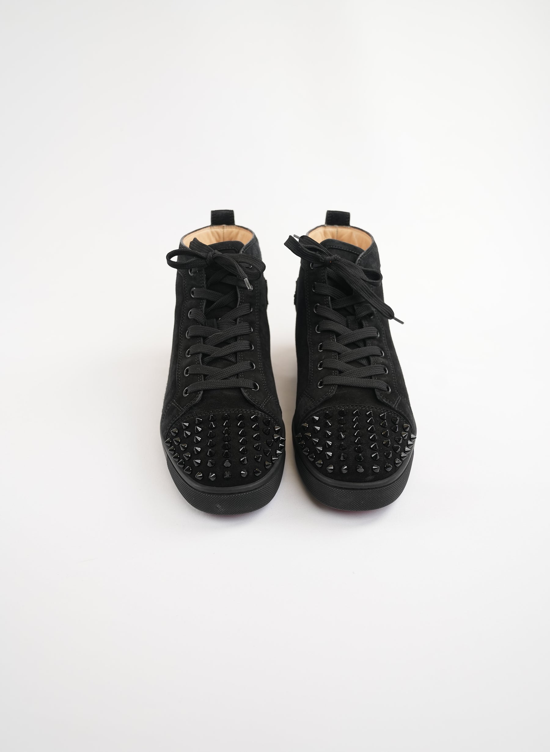 Christian Louboutin Lou Spikes High-top Sneakers