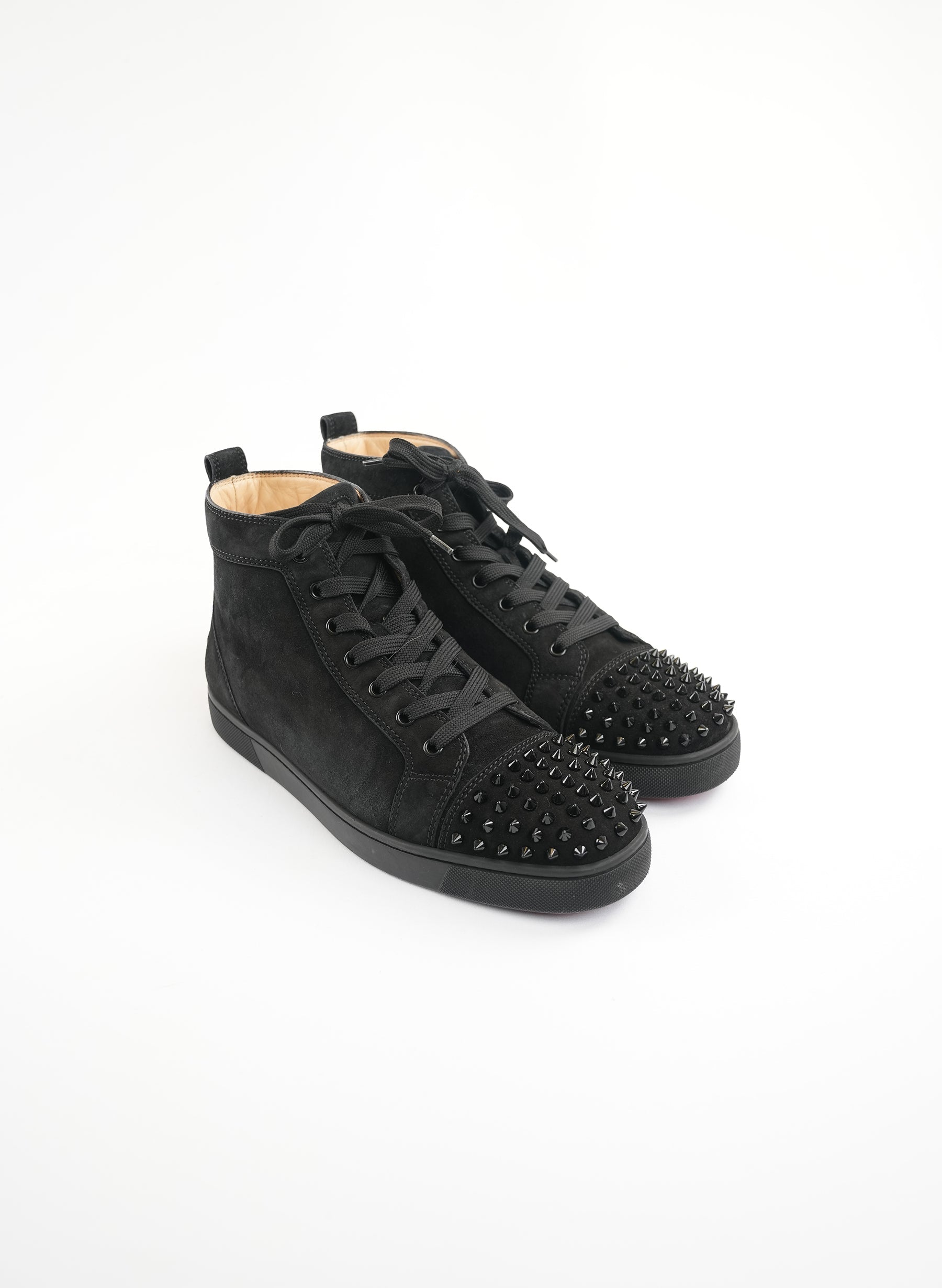 Christian Louboutin Lou Spikes High-top Sneakers