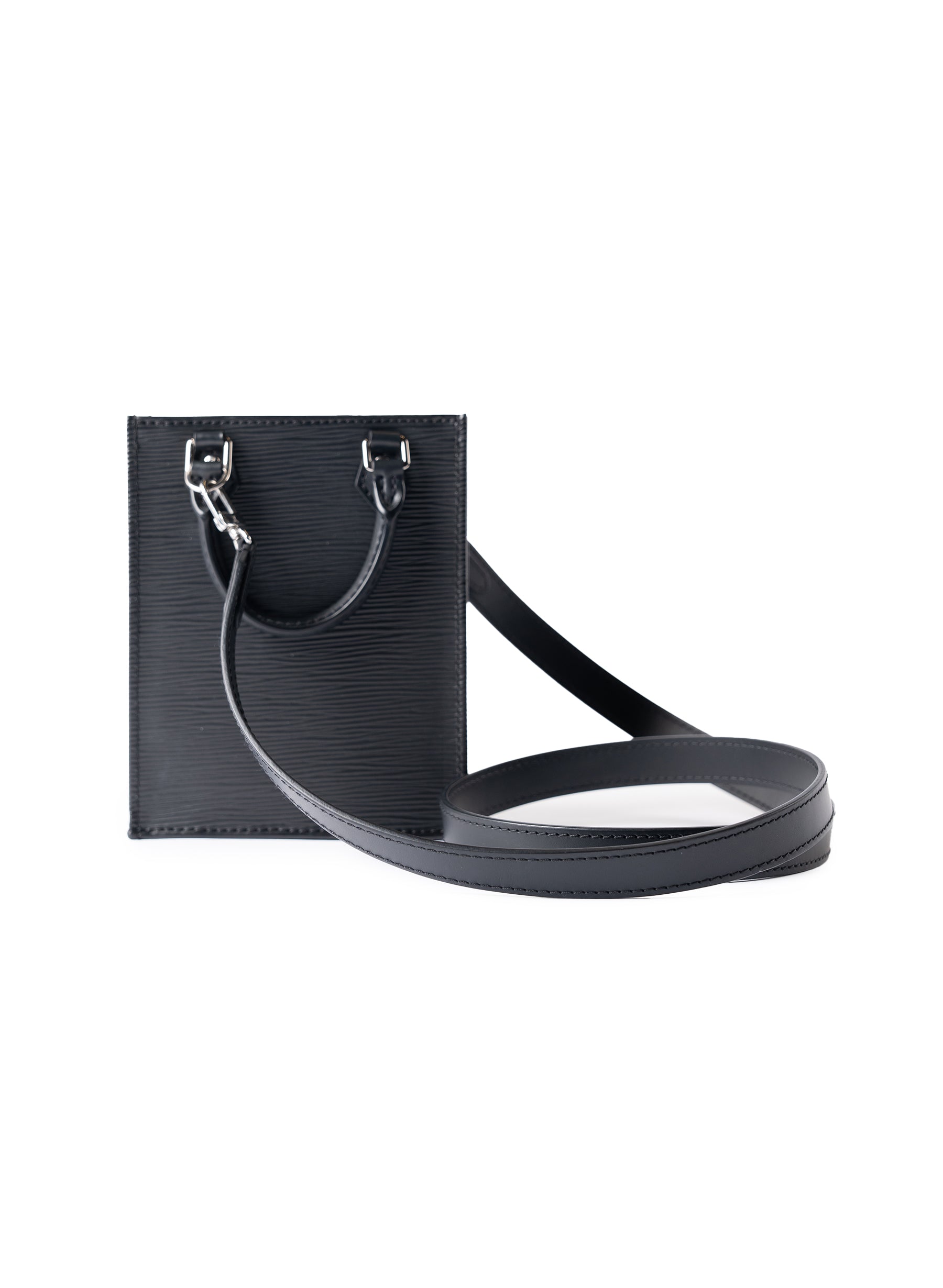 Sac Louis Vuitton Petit Sac Plat en cuir Epi