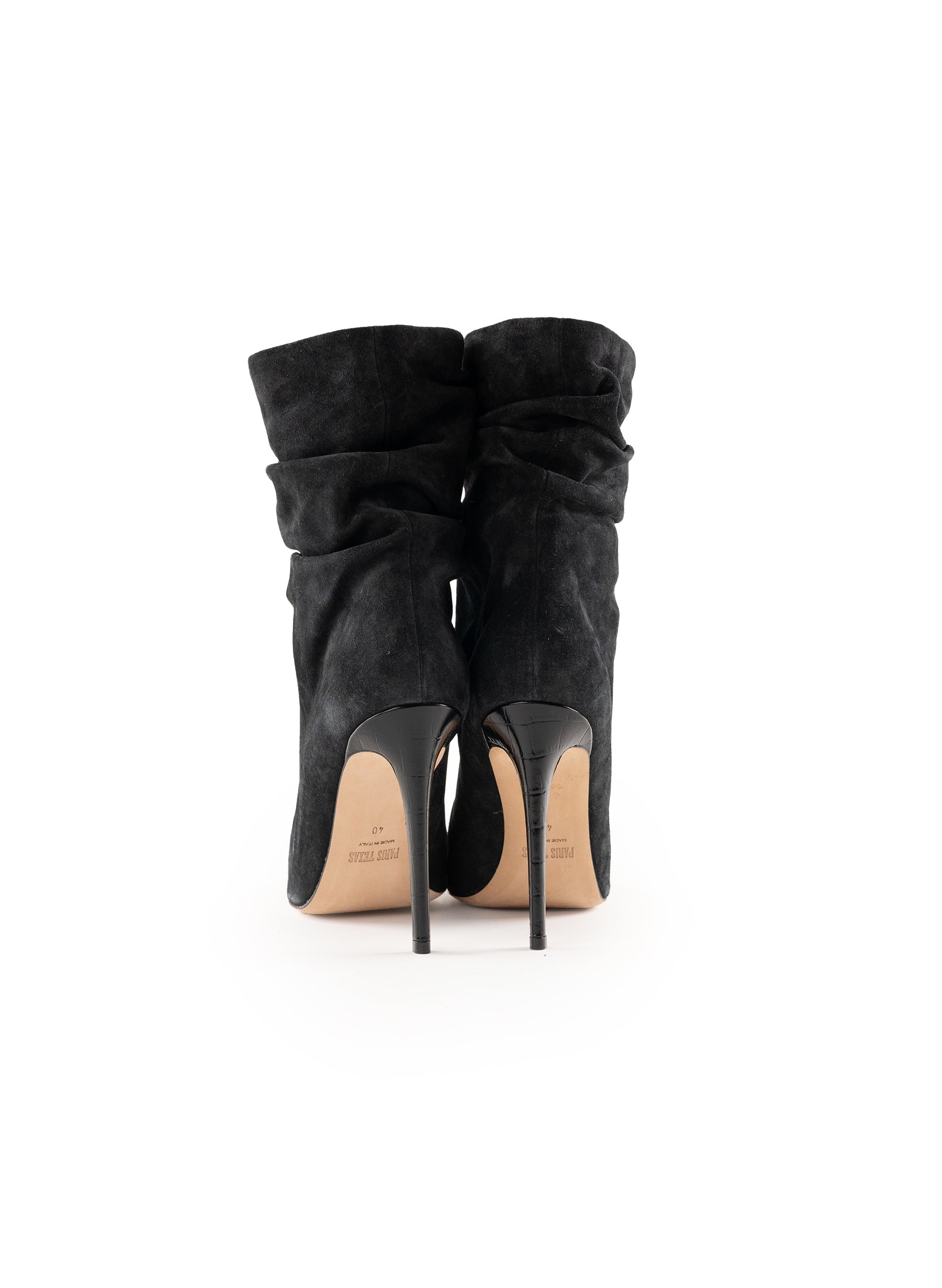 Bottines Paris Texas à bout pointu et souple