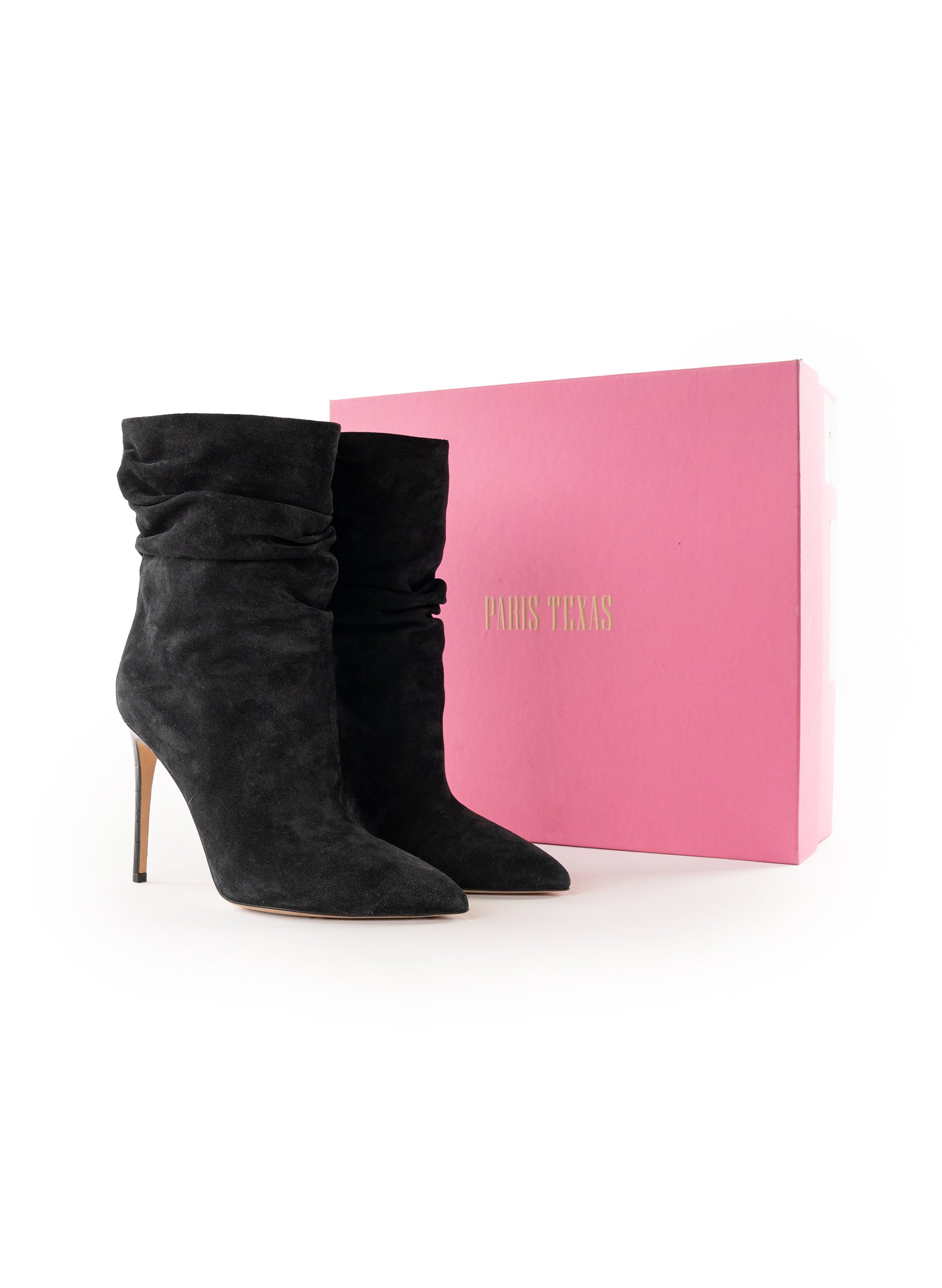 Bottines Paris Texas à bout pointu et souple