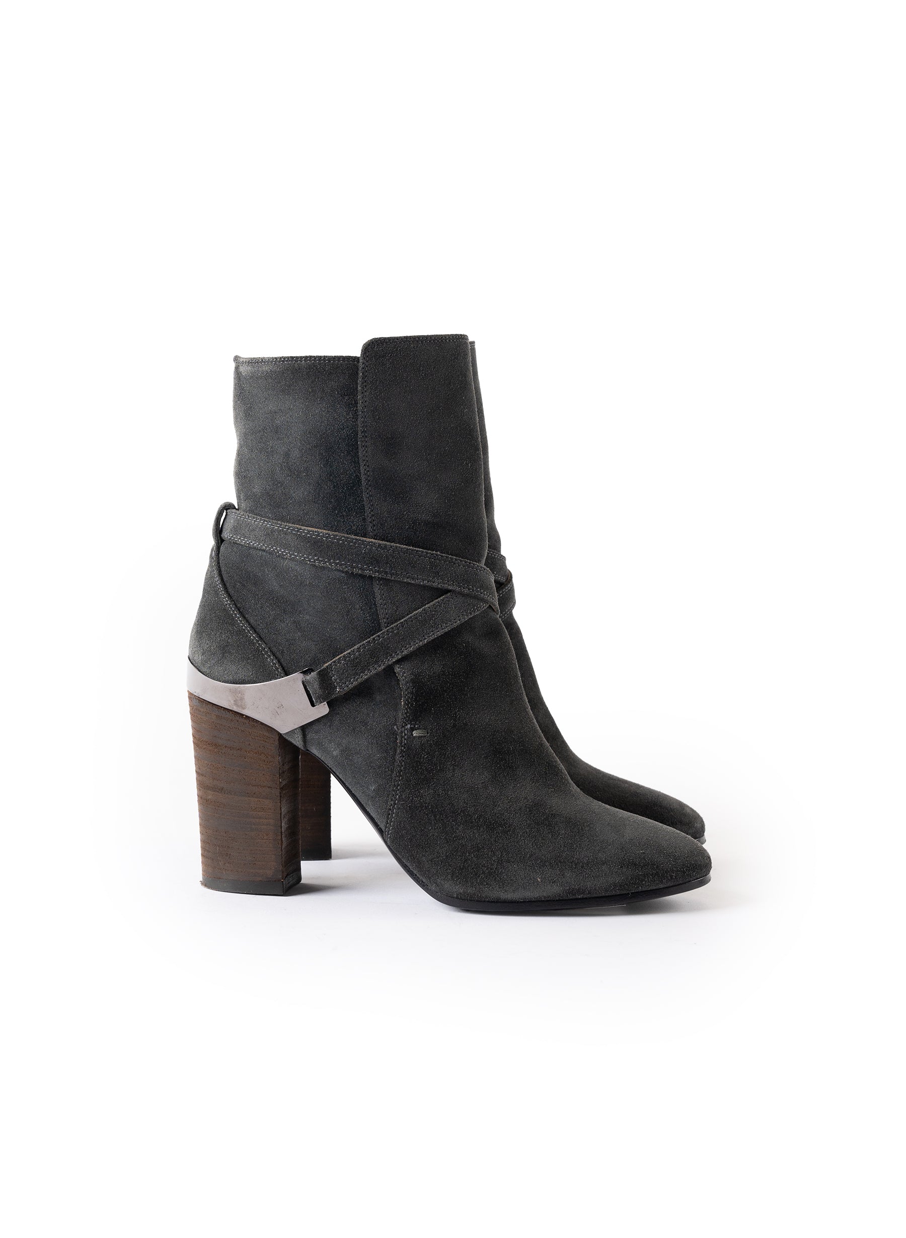 Bottines en daim Lanvin