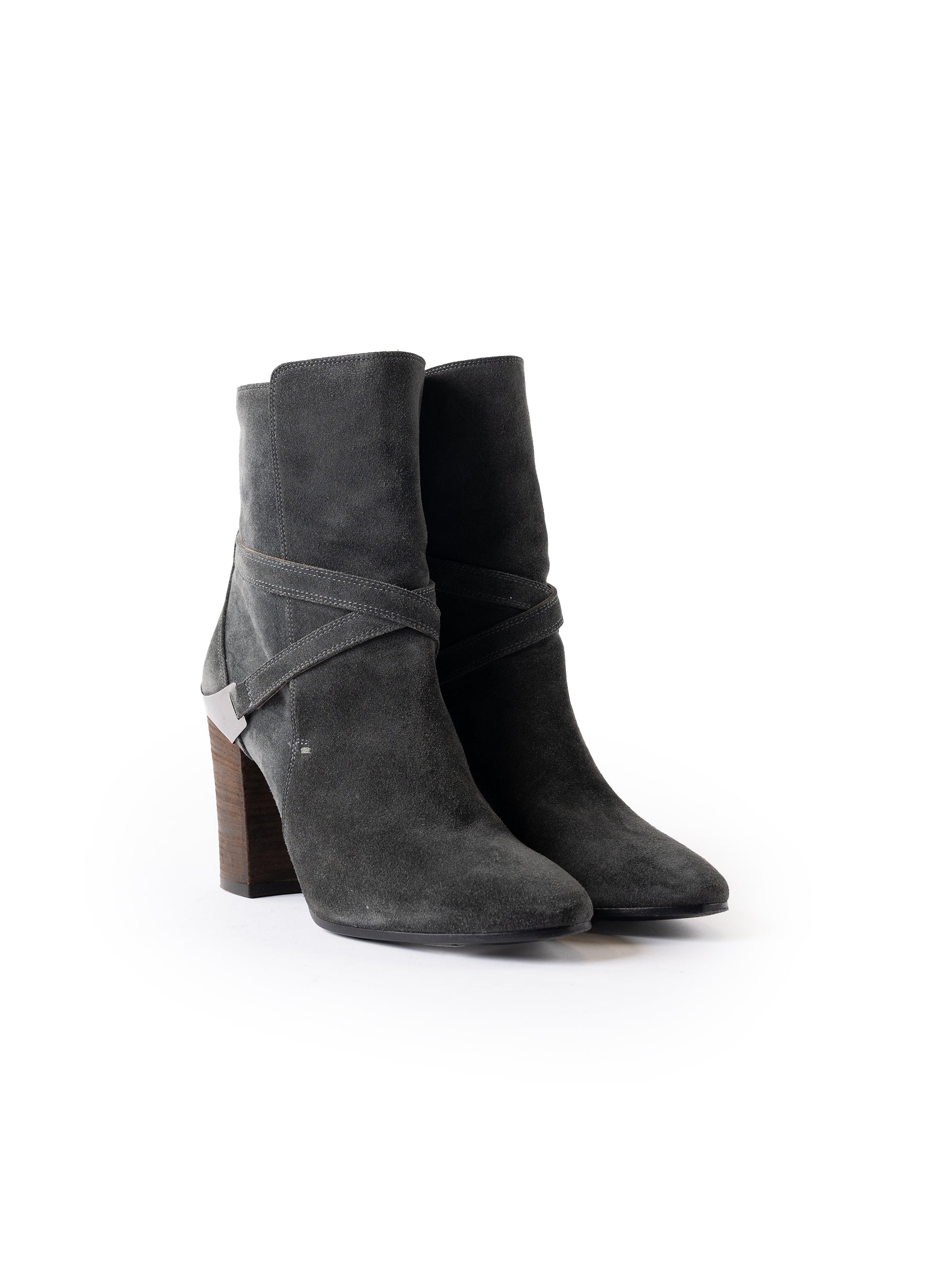 Bottines en daim Lanvin