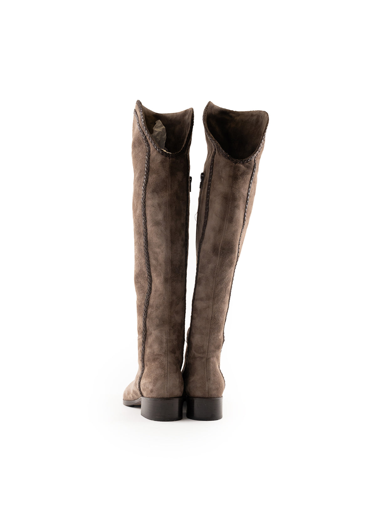 Lavorazione Artigiana bottes hautes en daim