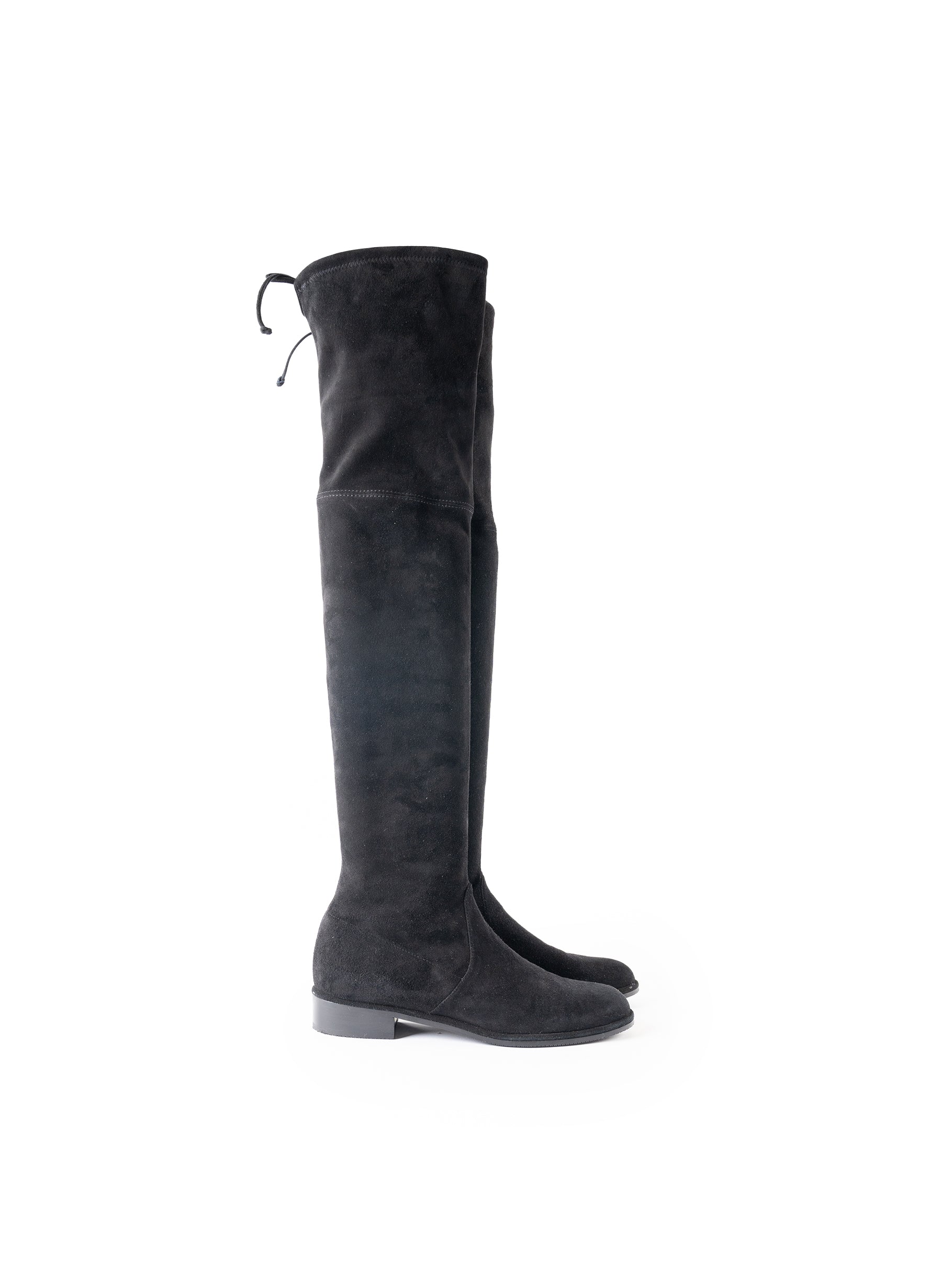 Bottes hautes Stuart Weitzman en daim LowLand