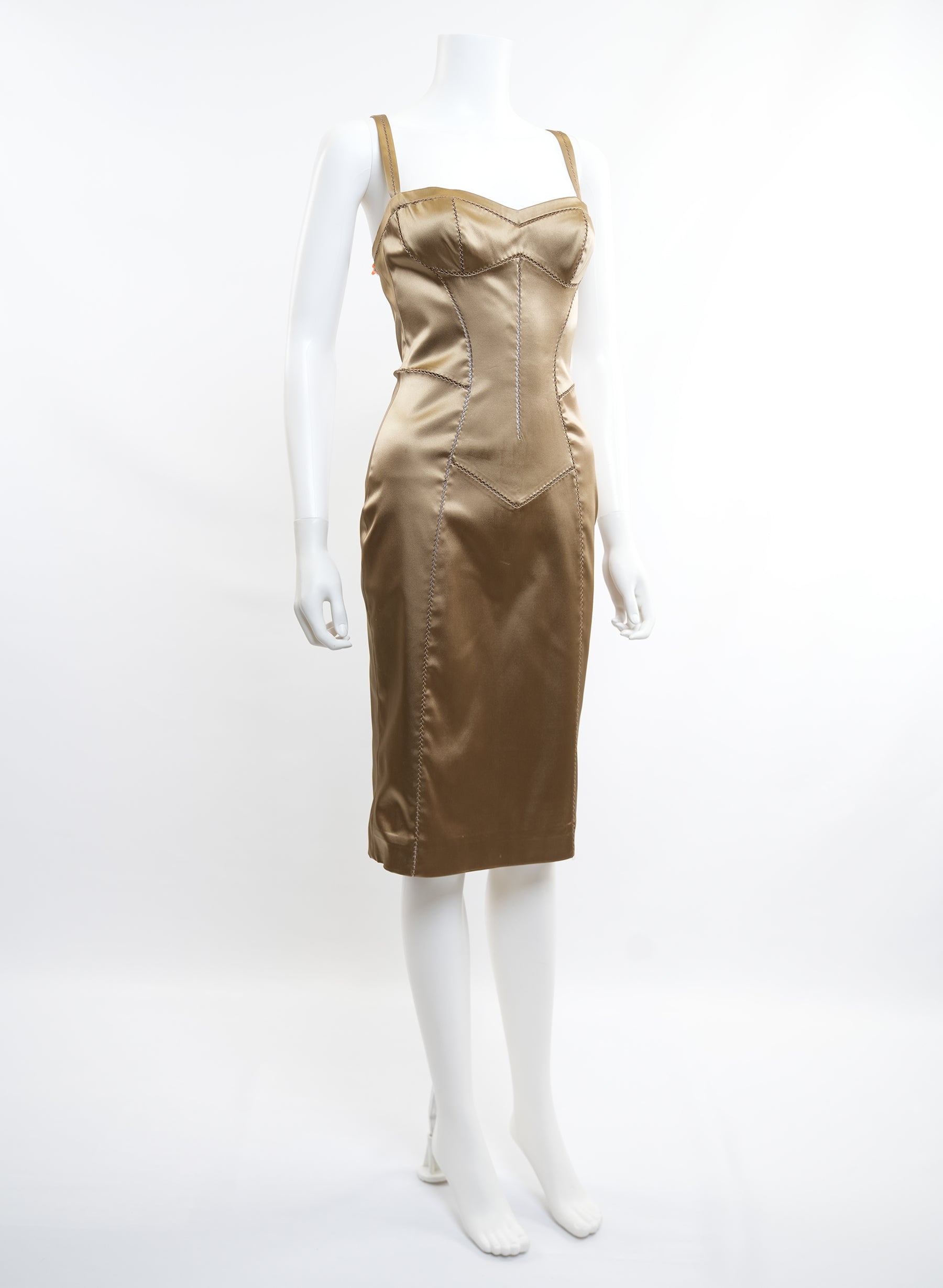 Dolce Gabbana Satin Slip Dress