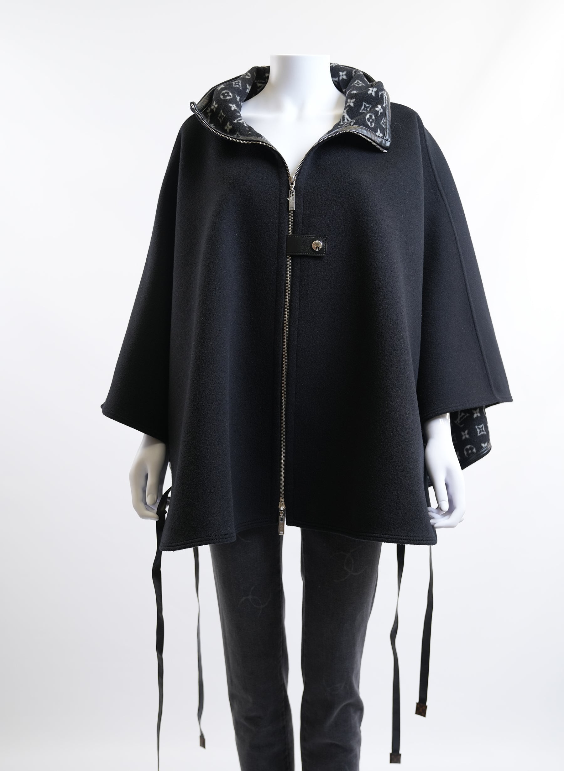 Louis Vuitton Hooded Reversible Cape