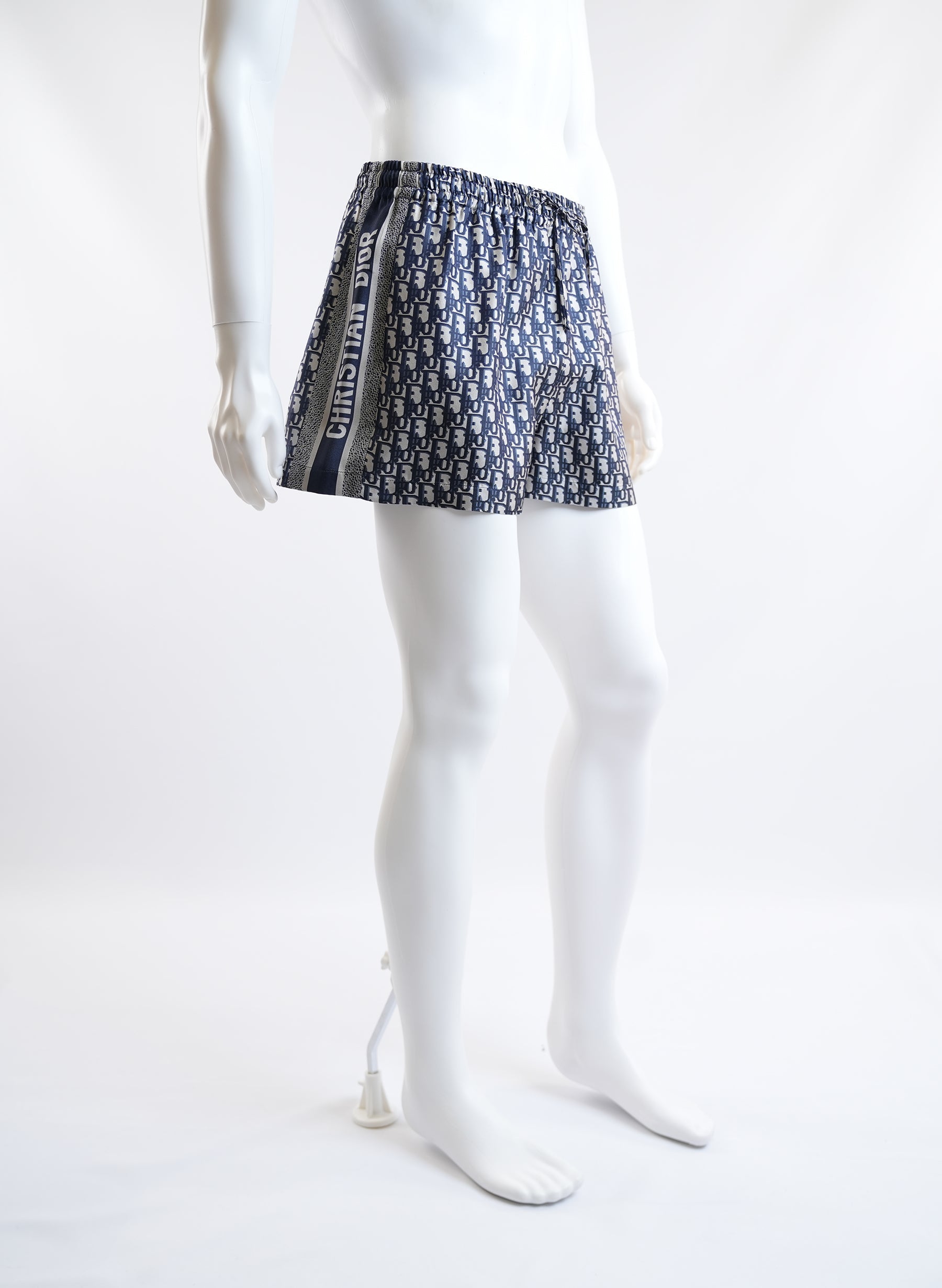 Dior Monogram Dark Grey Print Shorts