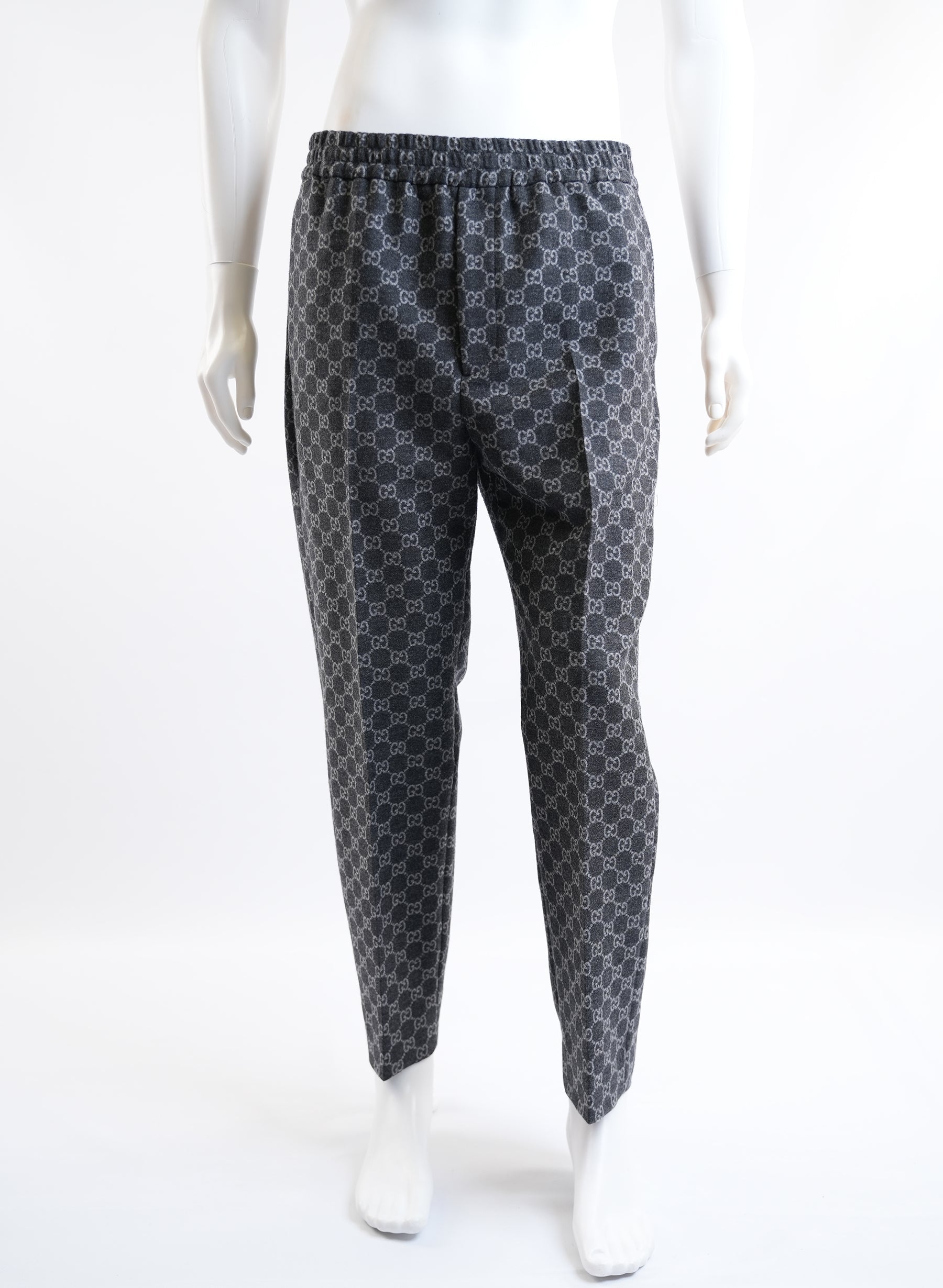 Gucci Dark Grey Wool Pants