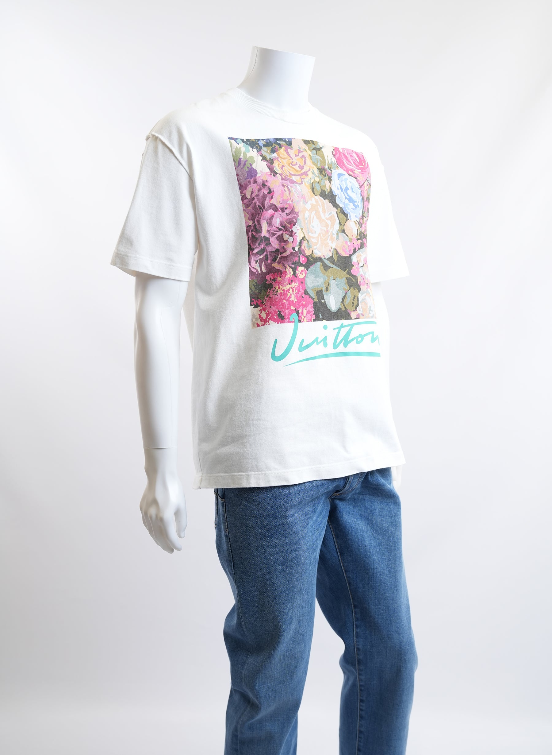 Louis Vuitton Flower Tapestry Print T-Shirt
