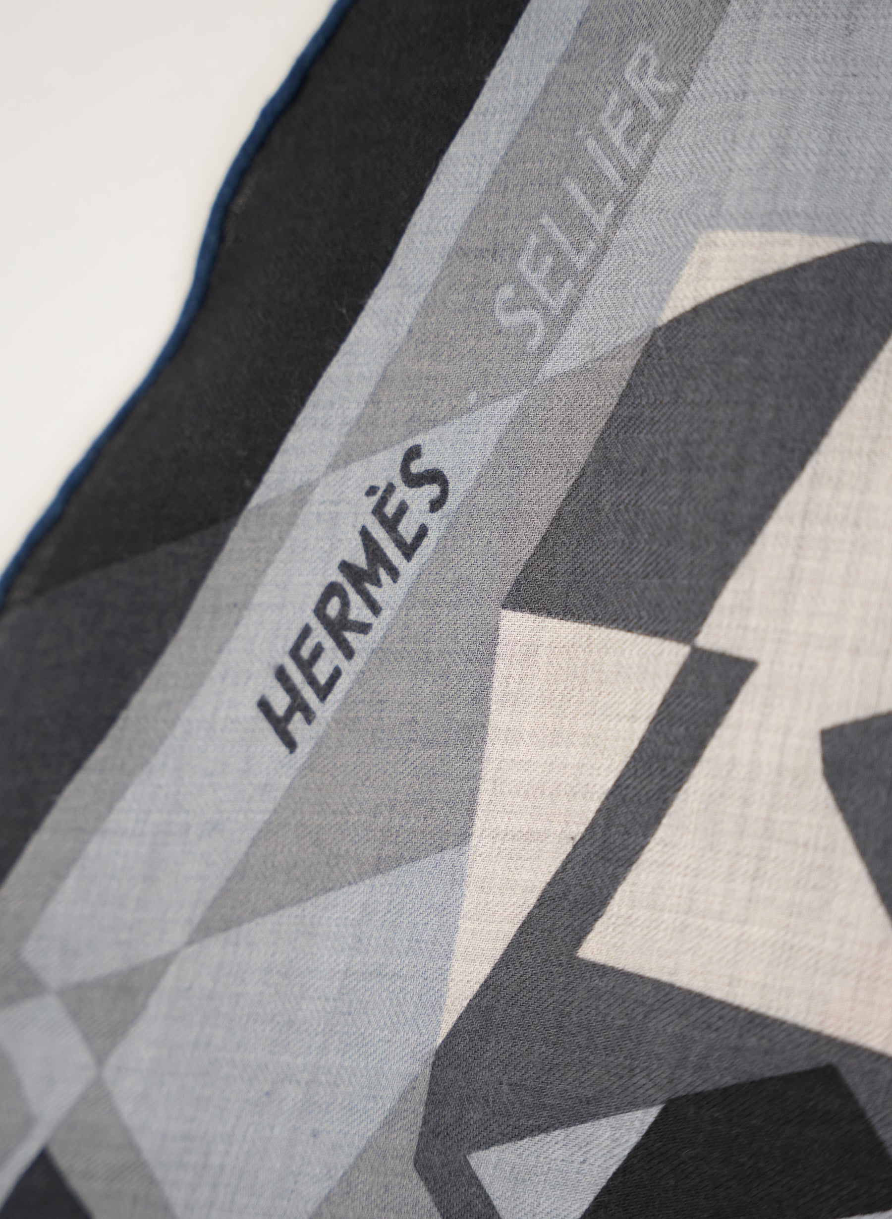 Hermès Cashmere Print Scarf
