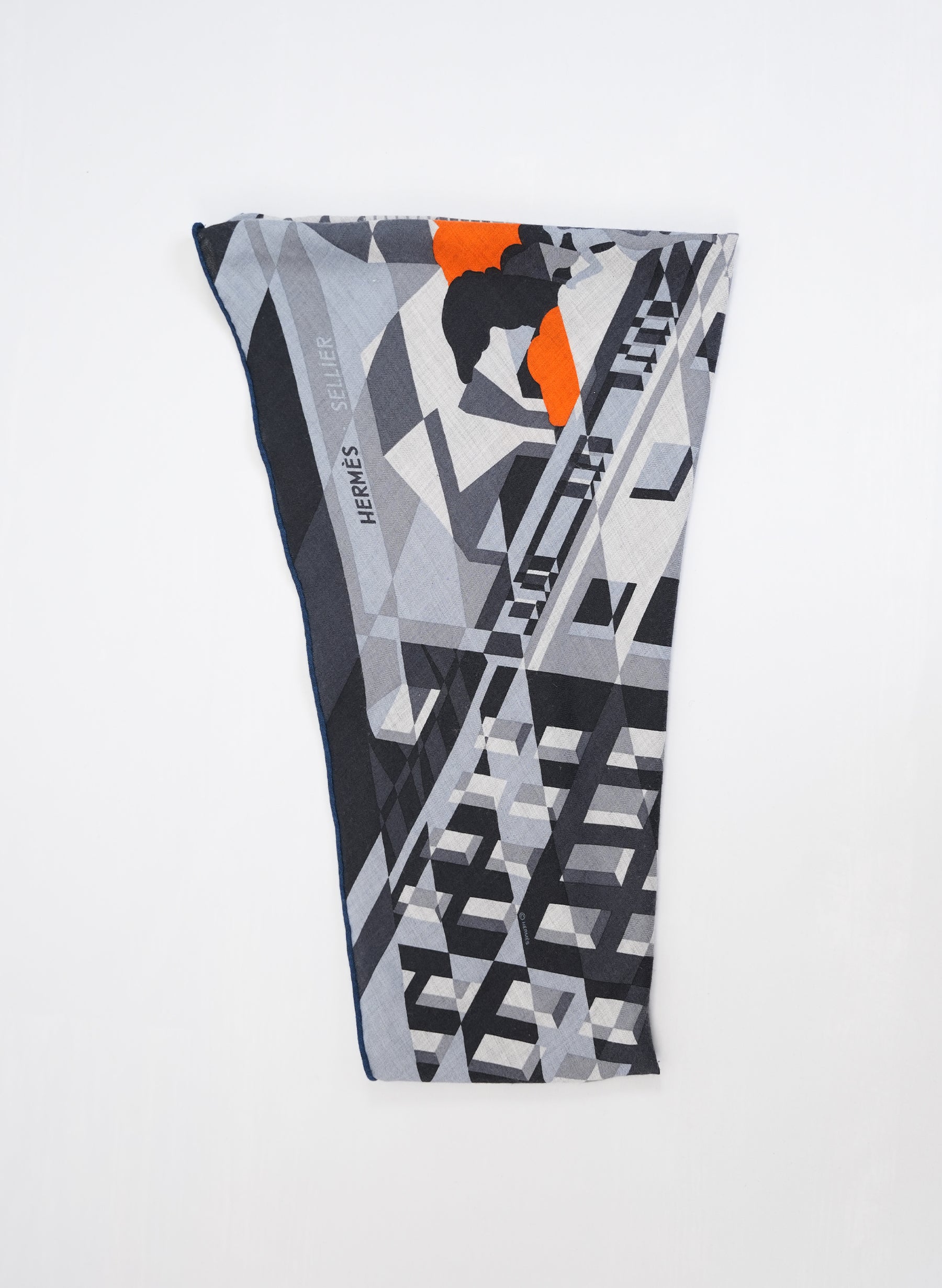 Hermès Cashmere Print Scarf