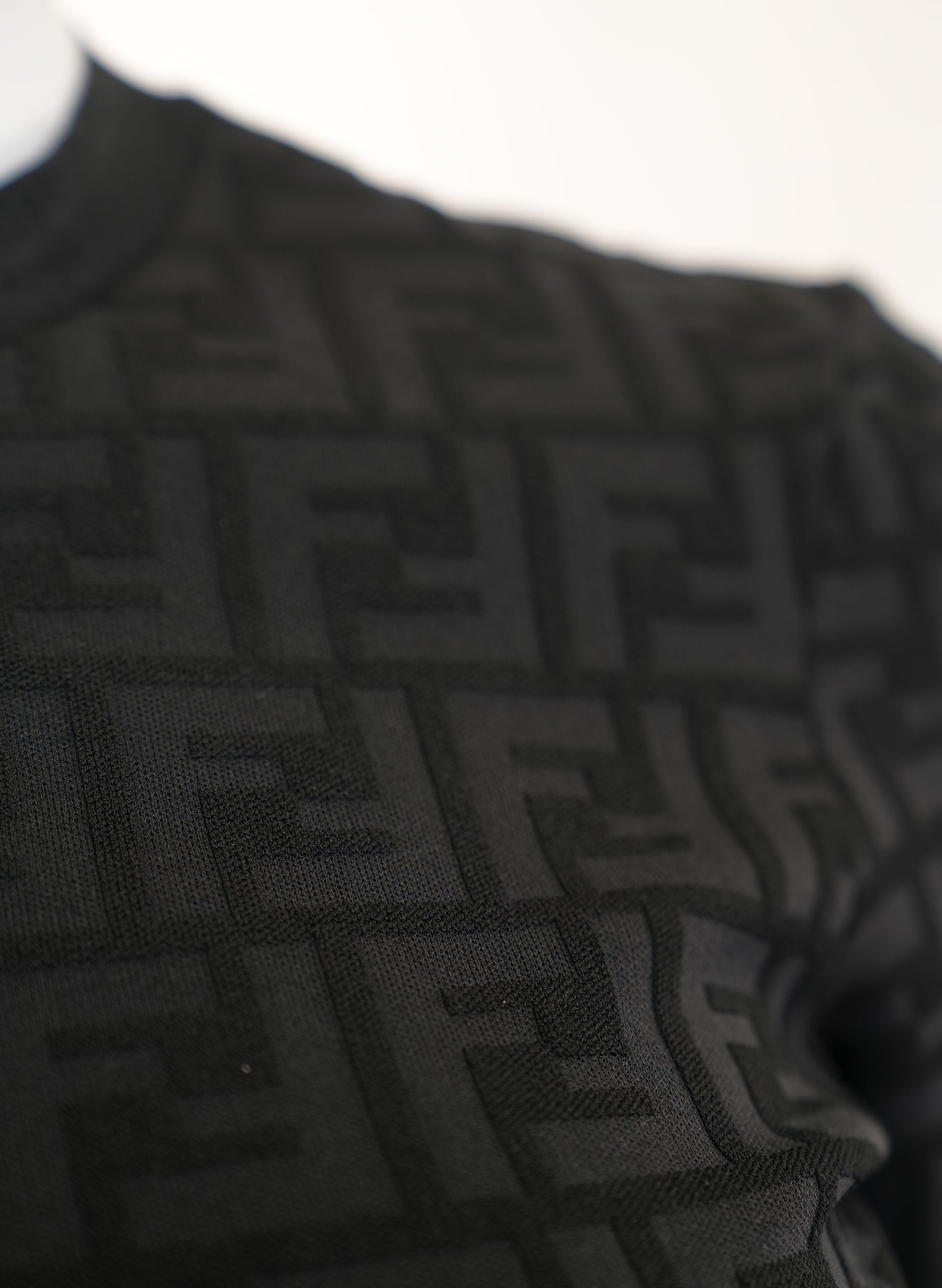 Fendi Black FF Cotton Dress