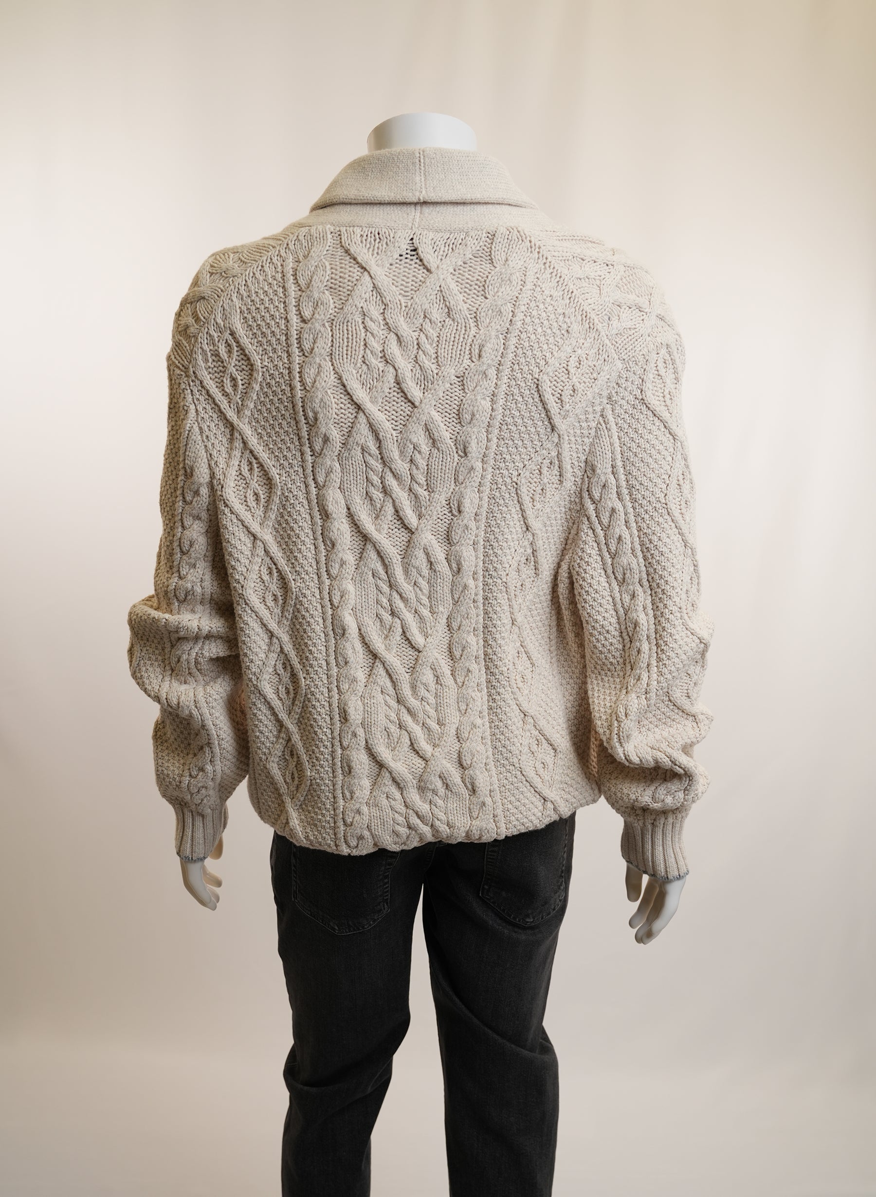 Brunello Cucinelli Cable Yarn Cashmere Cardigan