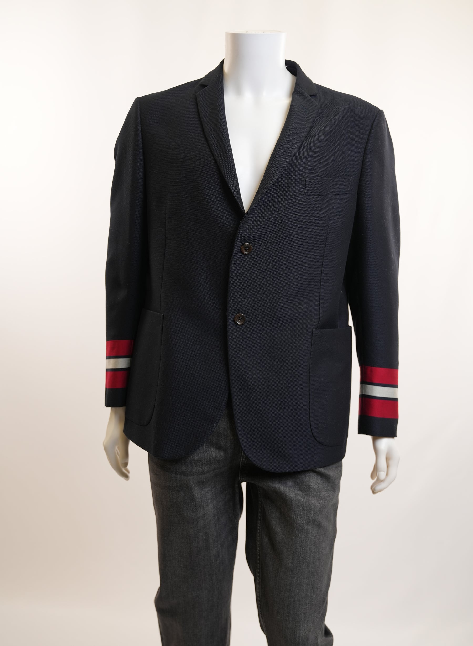 Gucci Blazer Striped Cuff