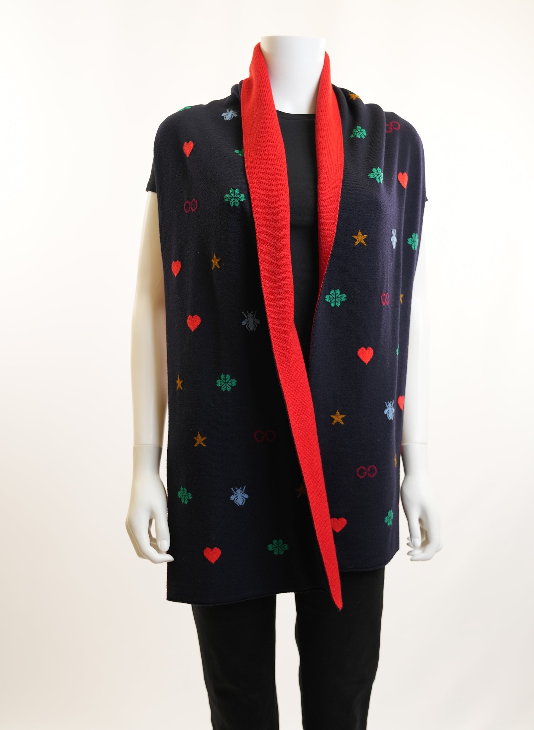 Gucci Double-Sided Shawl