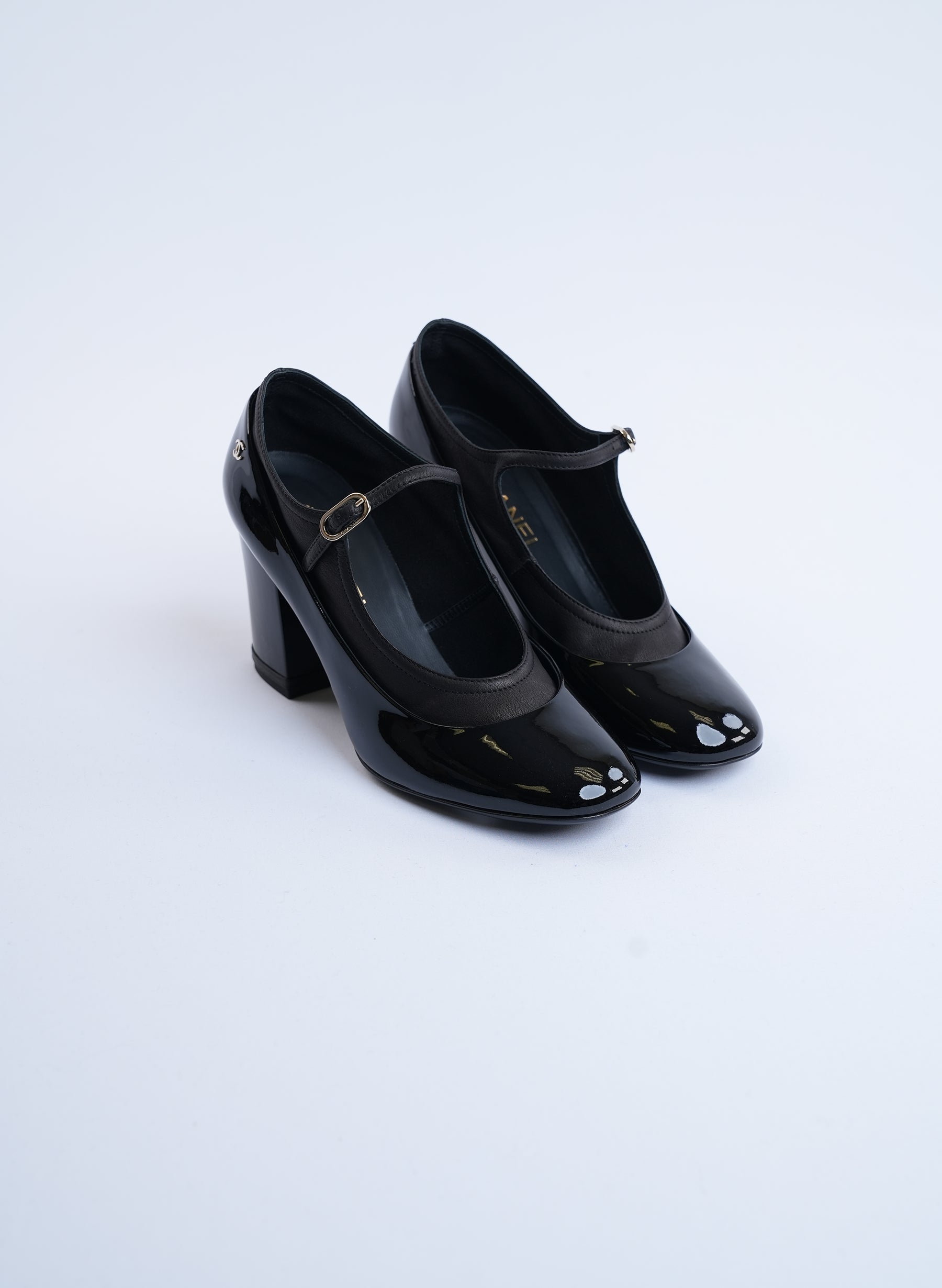 Chanel High Heel Pump With Straps