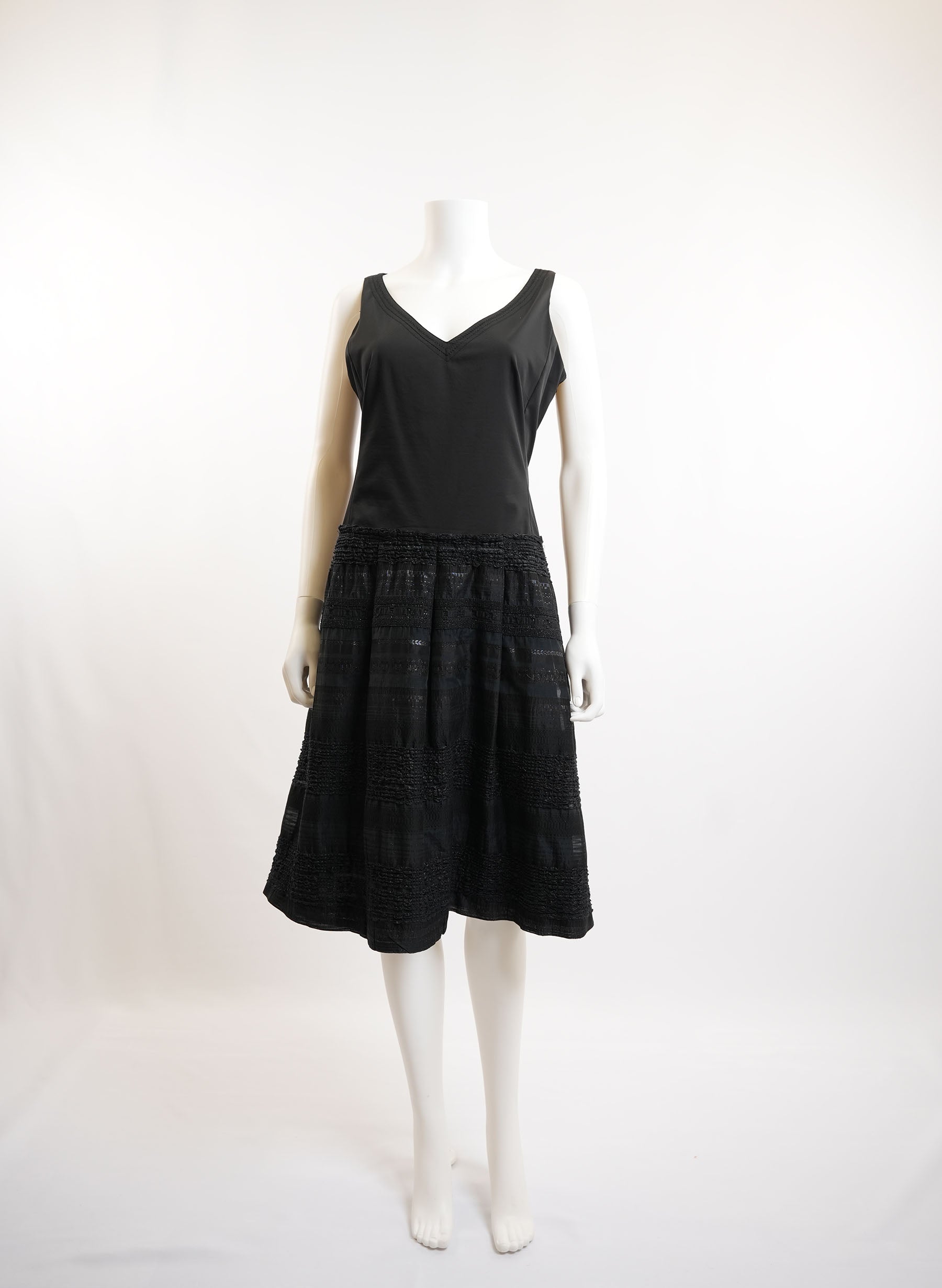 Piazza Sempione Pleated Dress