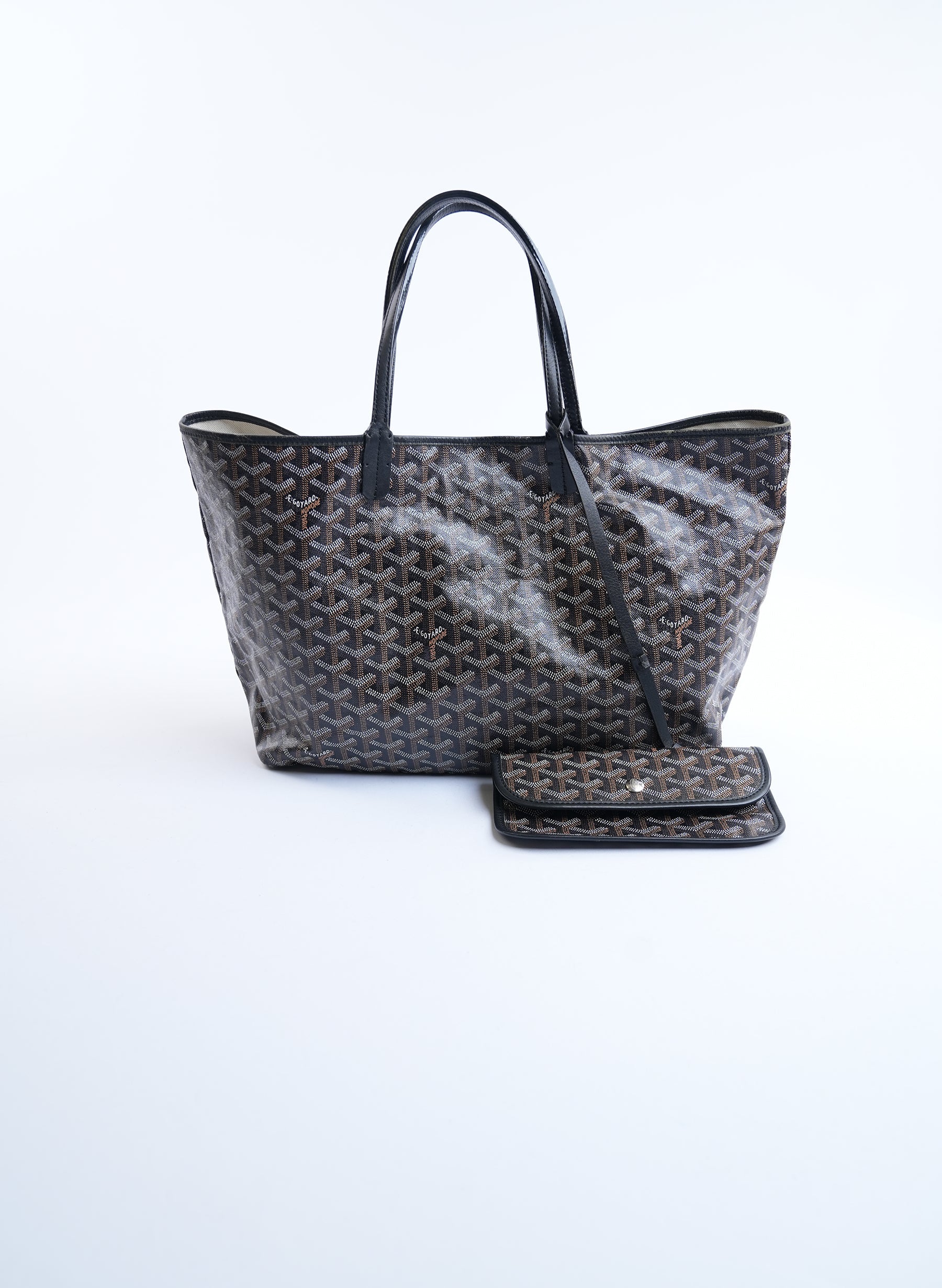 Goyard Saint Louis PM Tote In Black