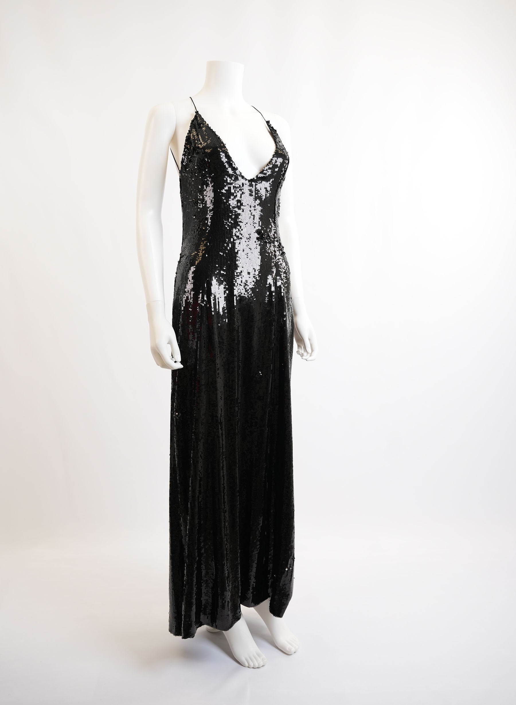 Khaite Sequin Maxi Dress