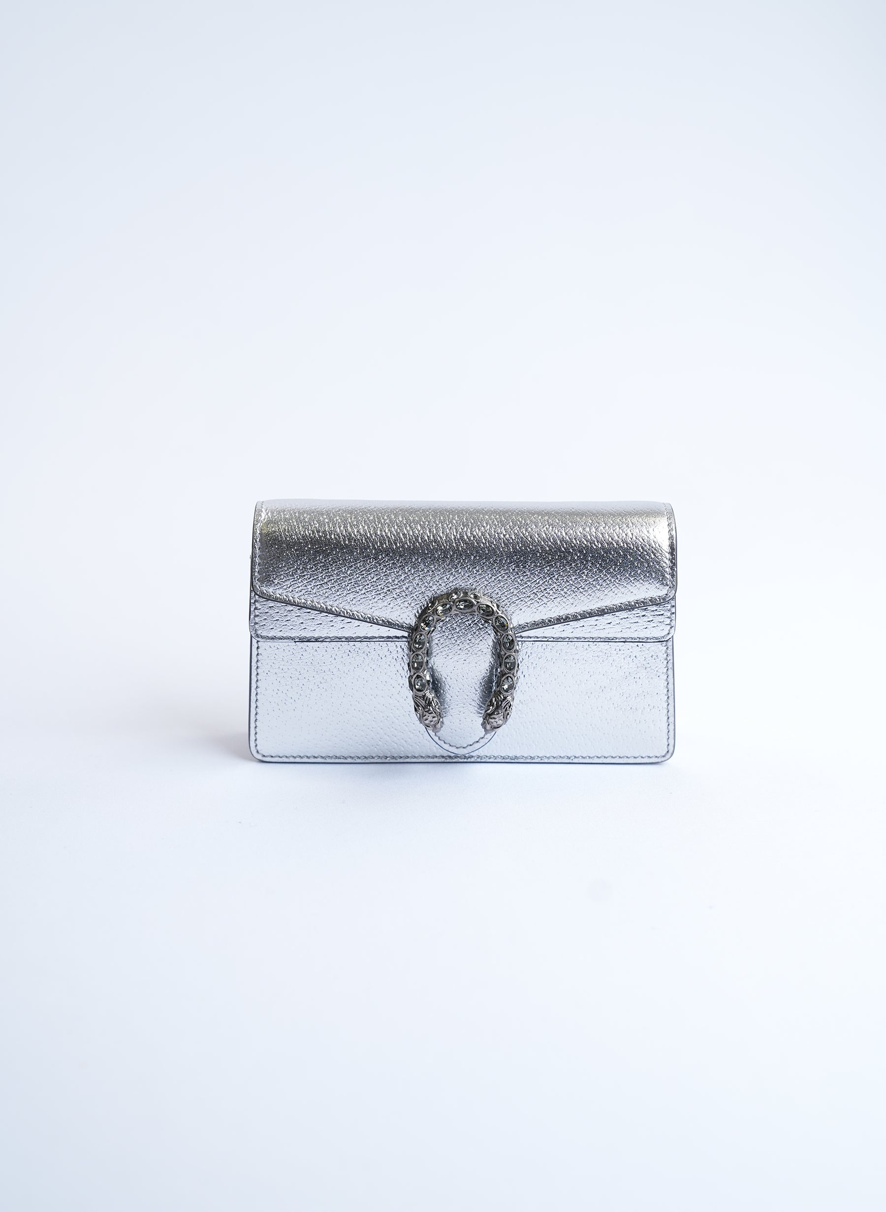 Gucci Dionysus Mini Silver Bag
