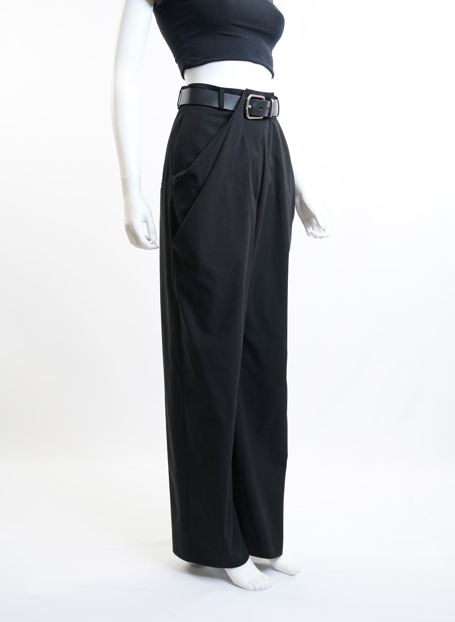 Loewe Black Pants With Belt