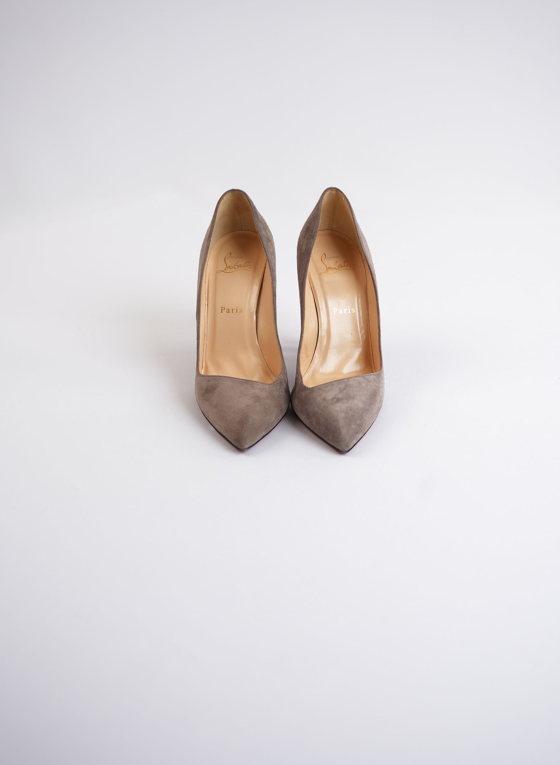 Christian Louboutin Corneille Jazz Suede Heels