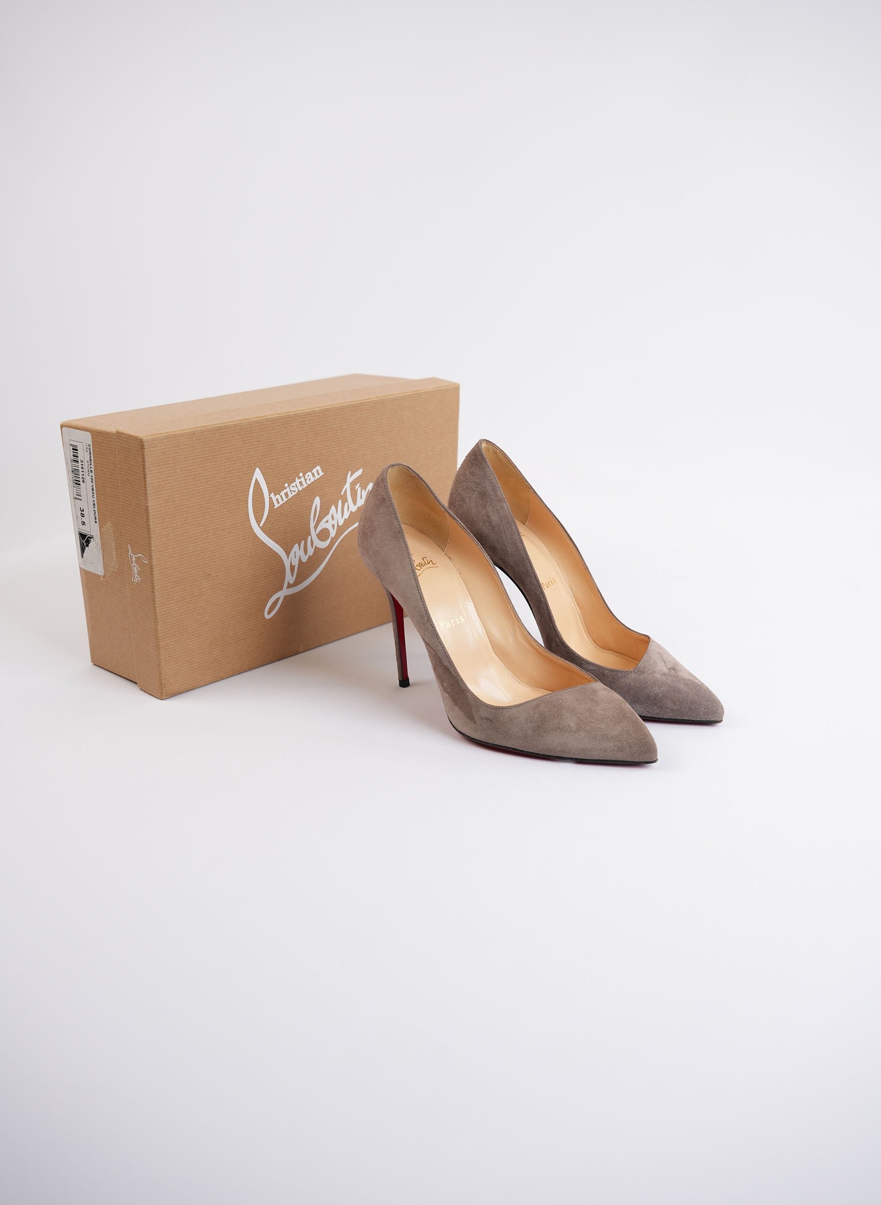 Christian Louboutin Corneille Jazz Suede Heels