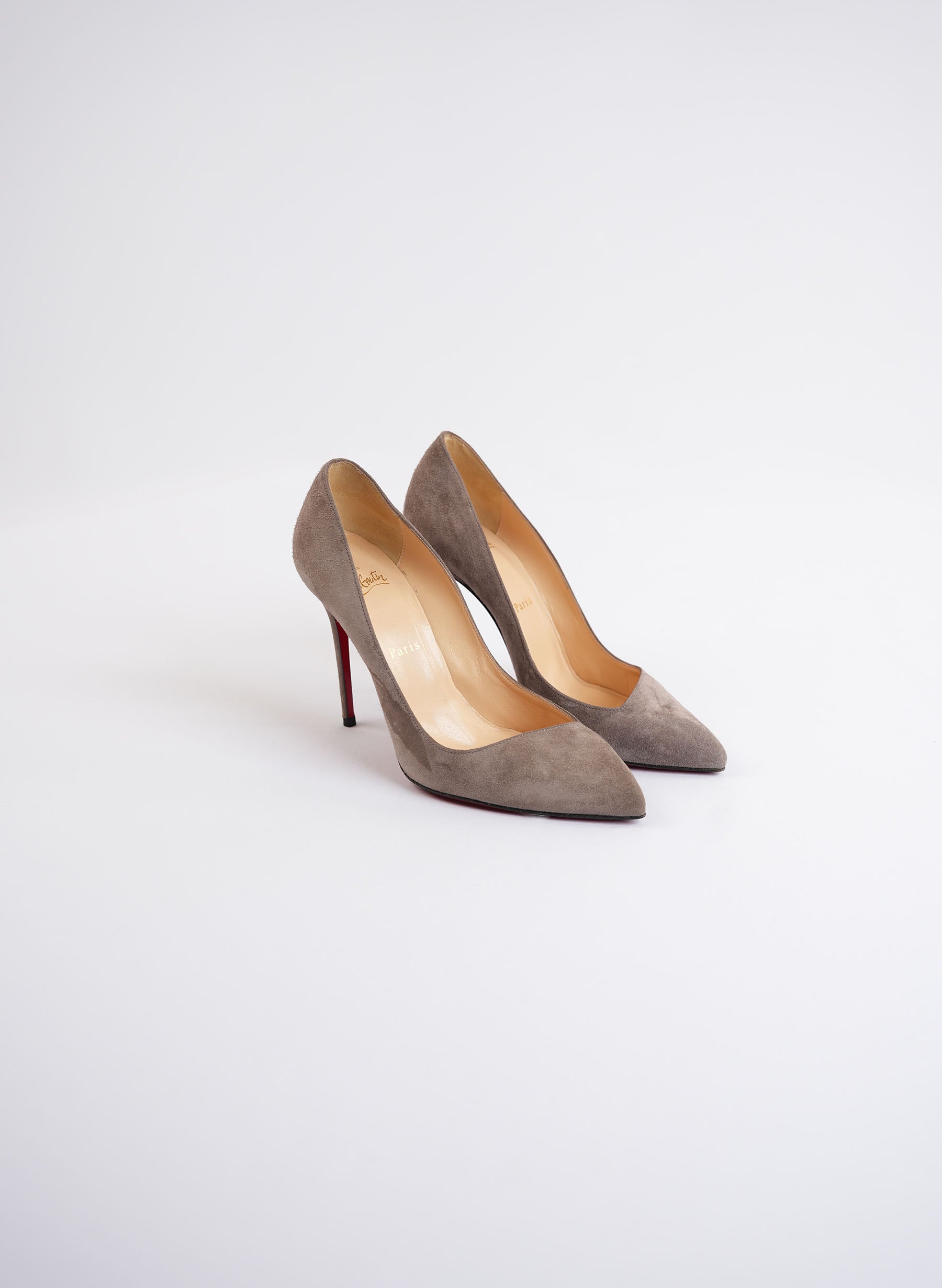 Christian Louboutin Corneille Jazz Suede Heels