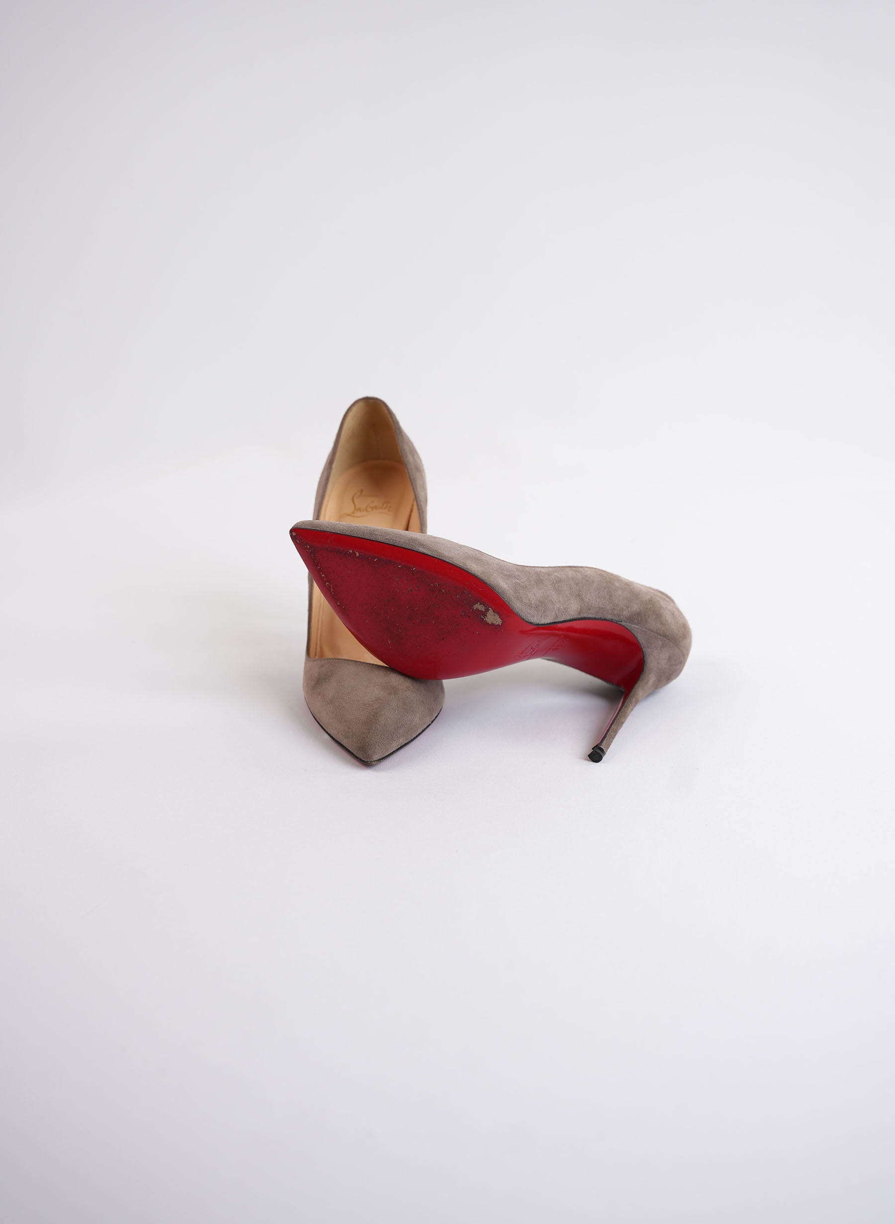 Christian Louboutin Corneille Jazz Suede Heels