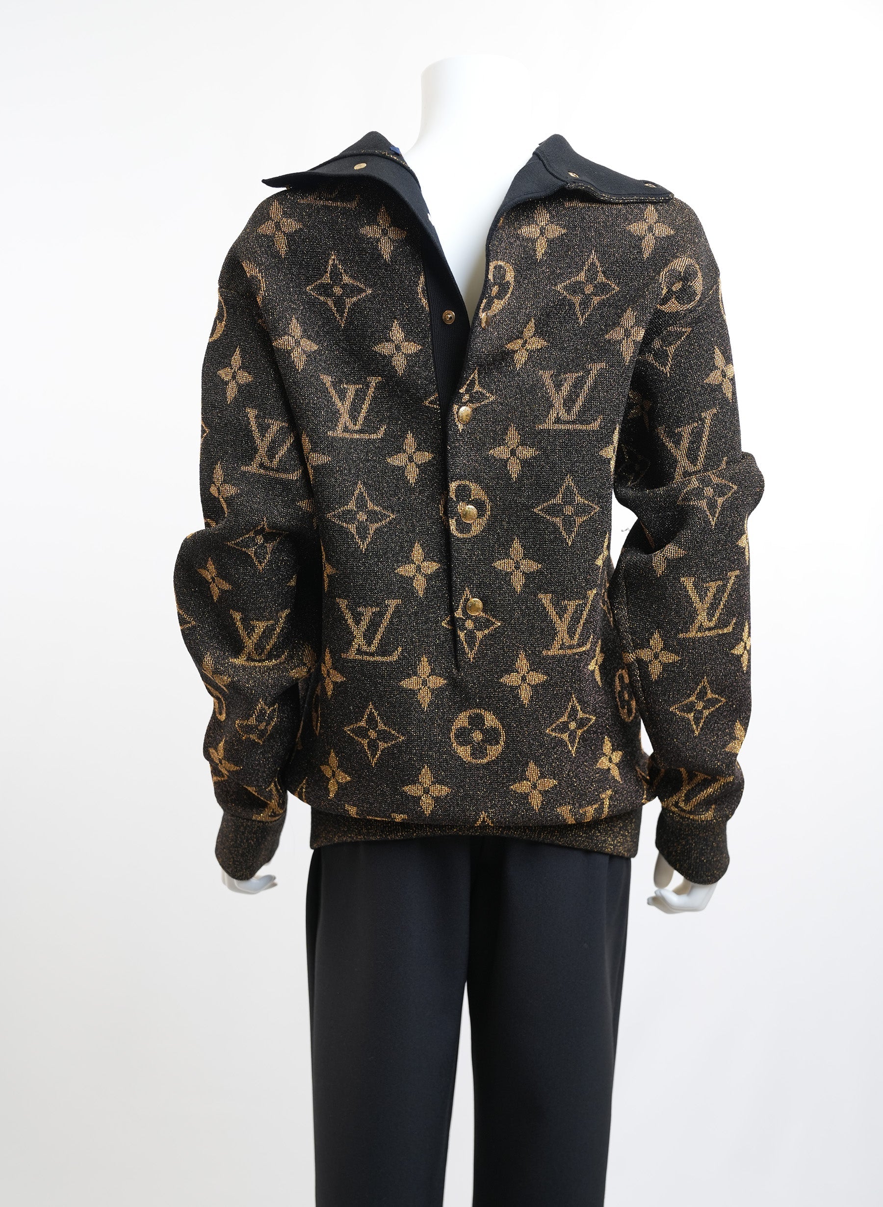 Louis Vuitton Lurex Monogram Pullover
