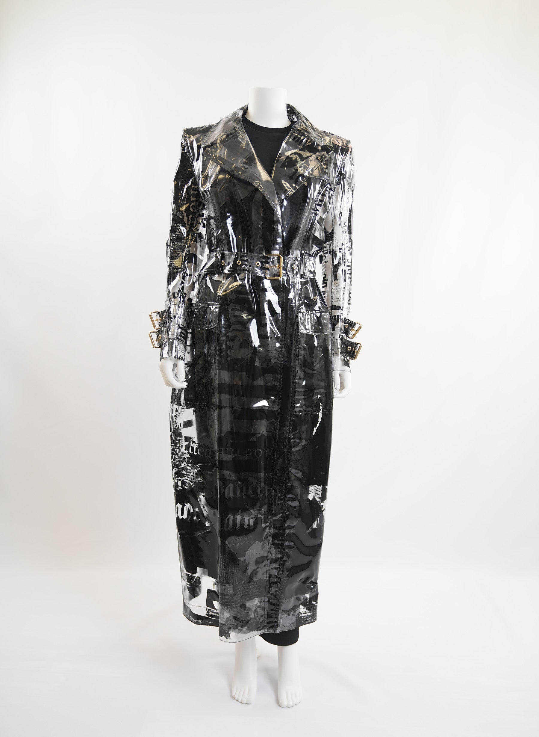 Trench-coat transparent Balmain