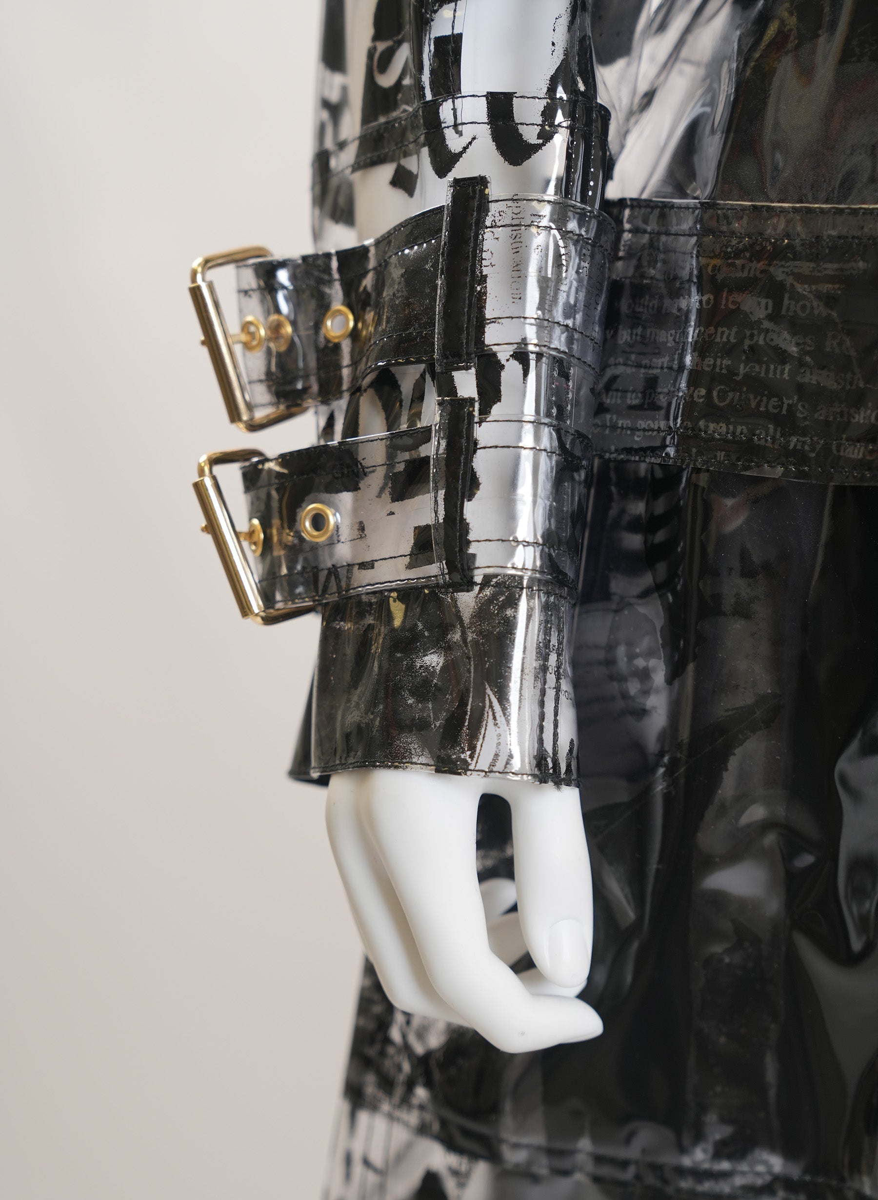 Trench-coat transparent Balmain