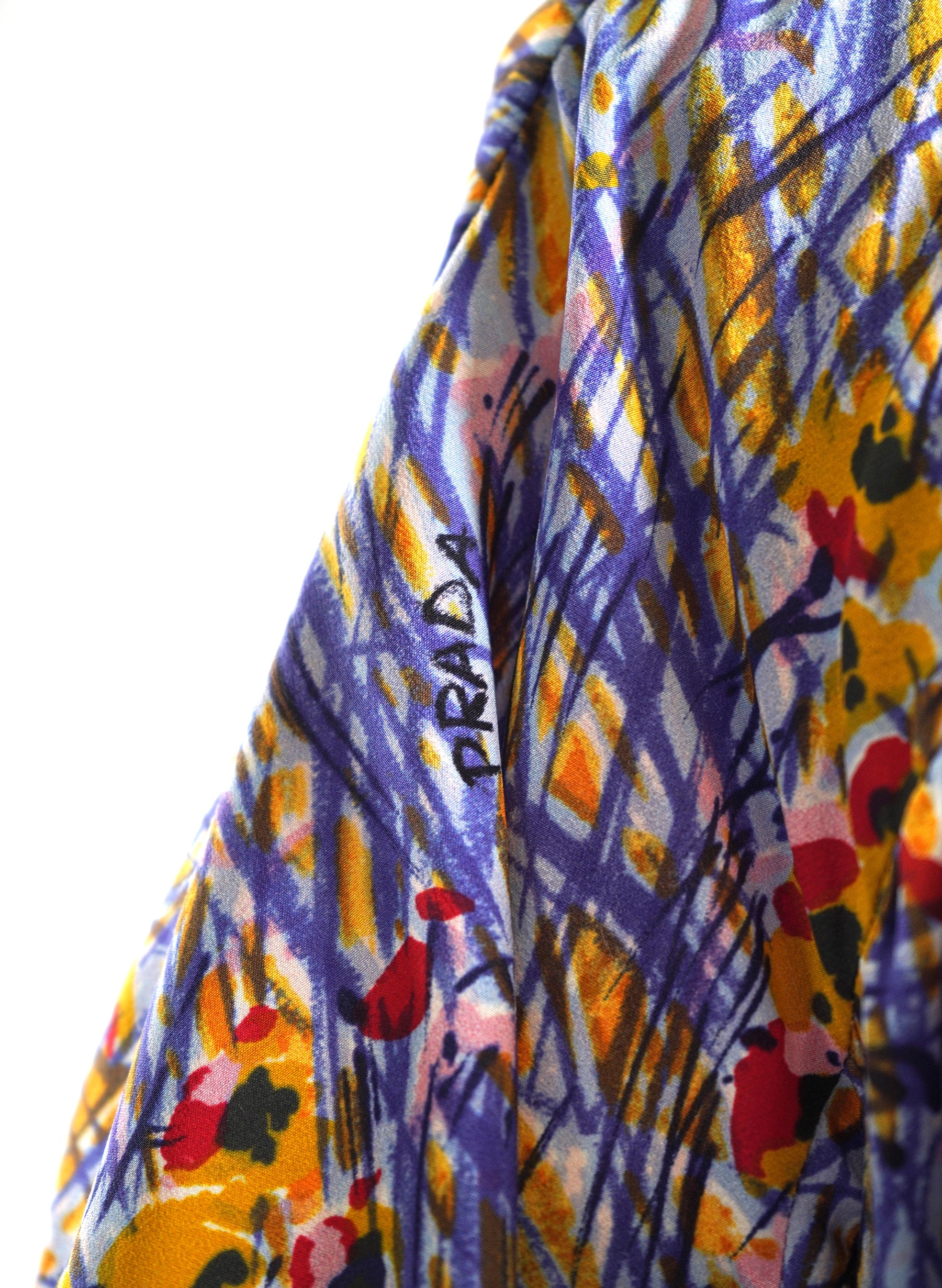 Chemisier Prada en soie imprimée à manches 3/4