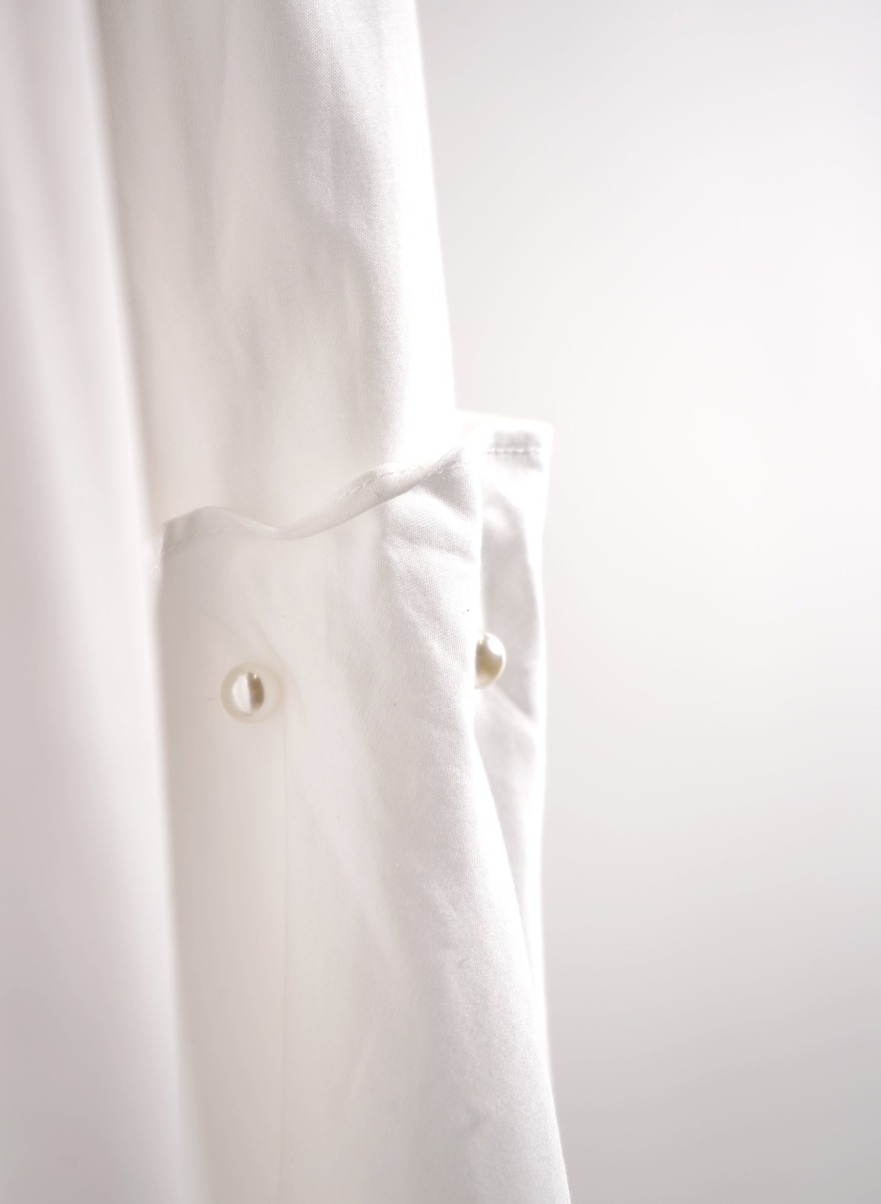 Jonathan Simkhai Chemise en popeline à manches plissées Jordy